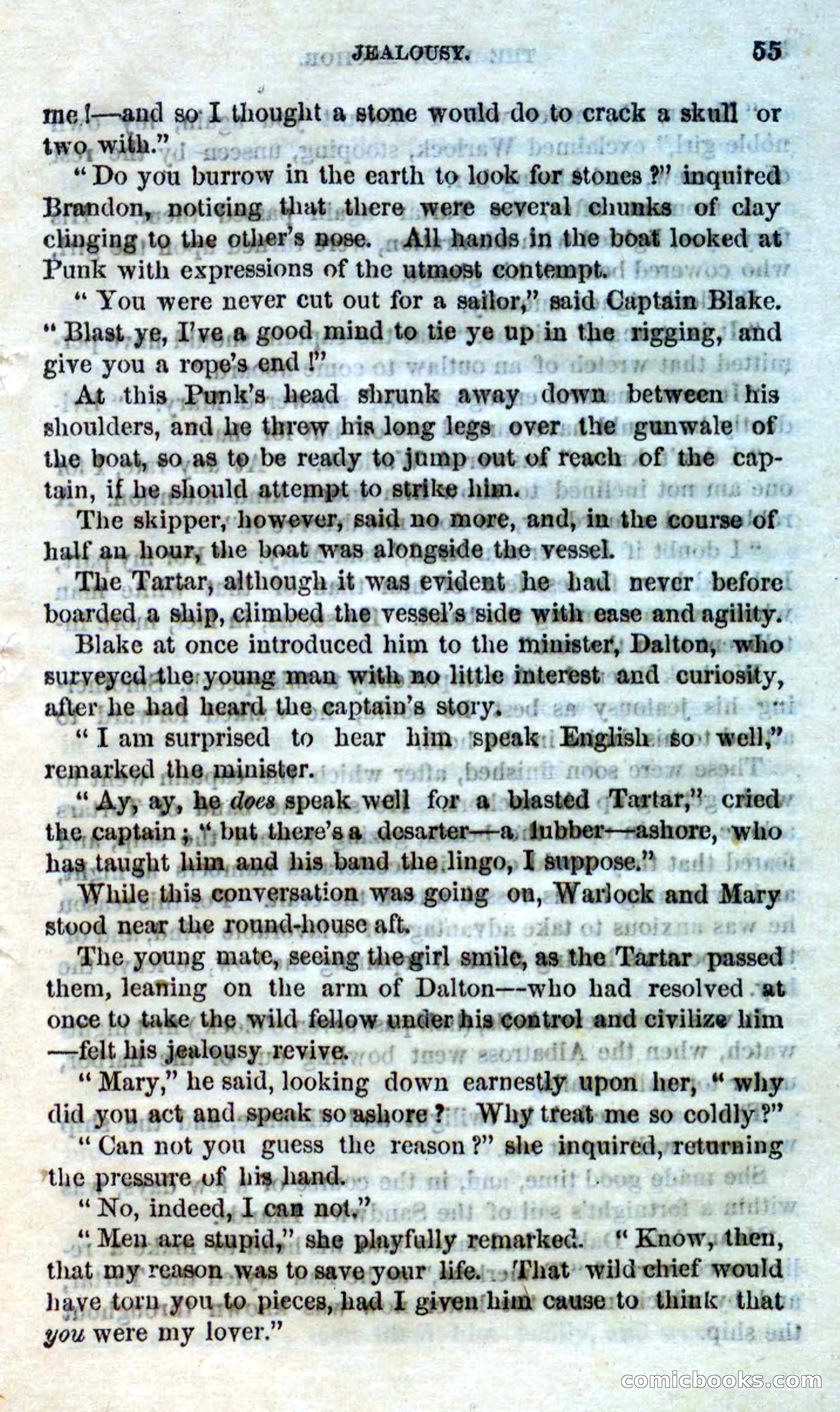 Beadle's Dime Novels No. 158: The Blue Anchor — page 53 of 108