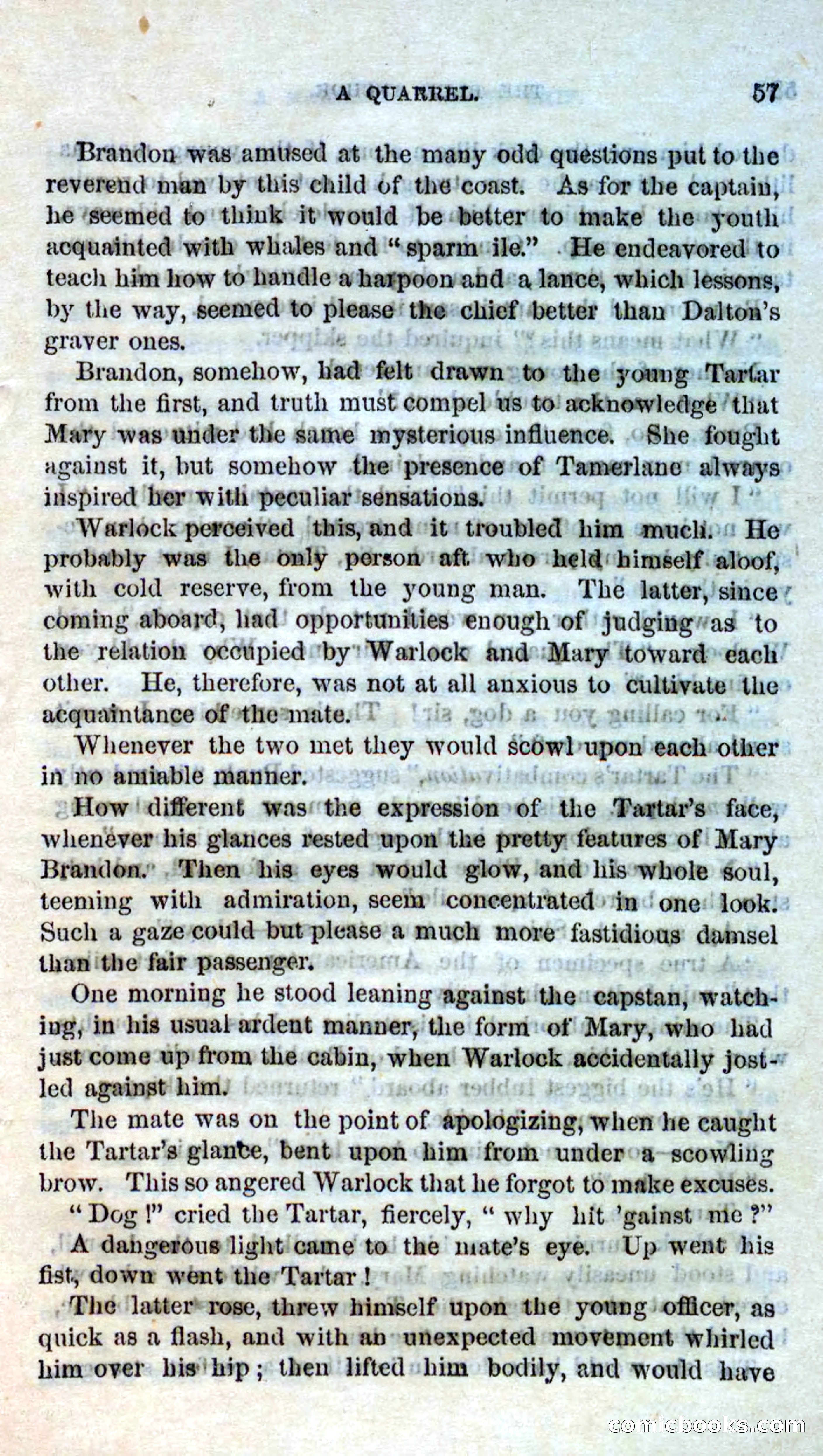 Beadle's Dime Novels No. 158: The Blue Anchor — page 55 of 108