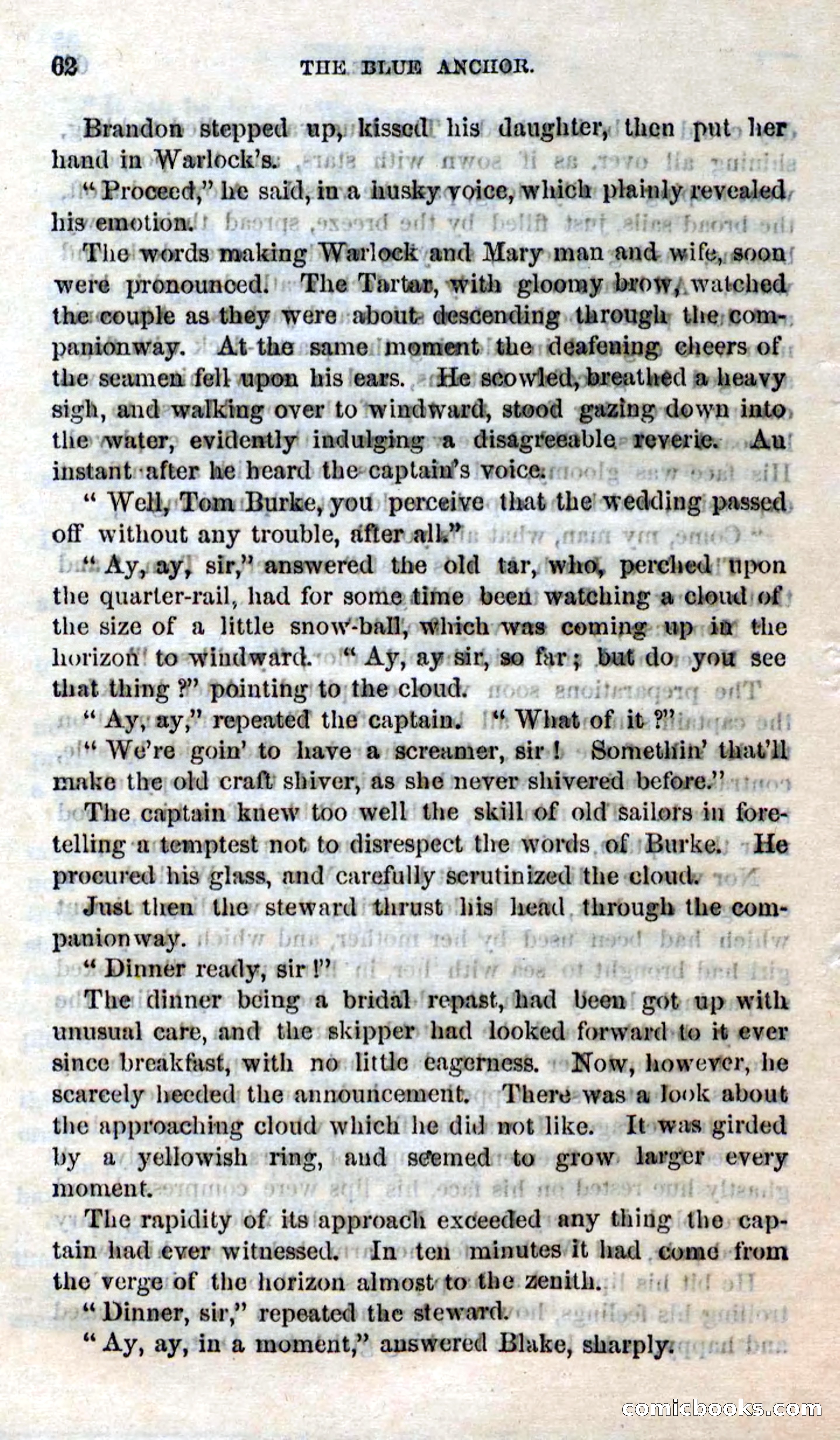 Beadle's Dime Novels No. 158: The Blue Anchor — page 60 of 108
