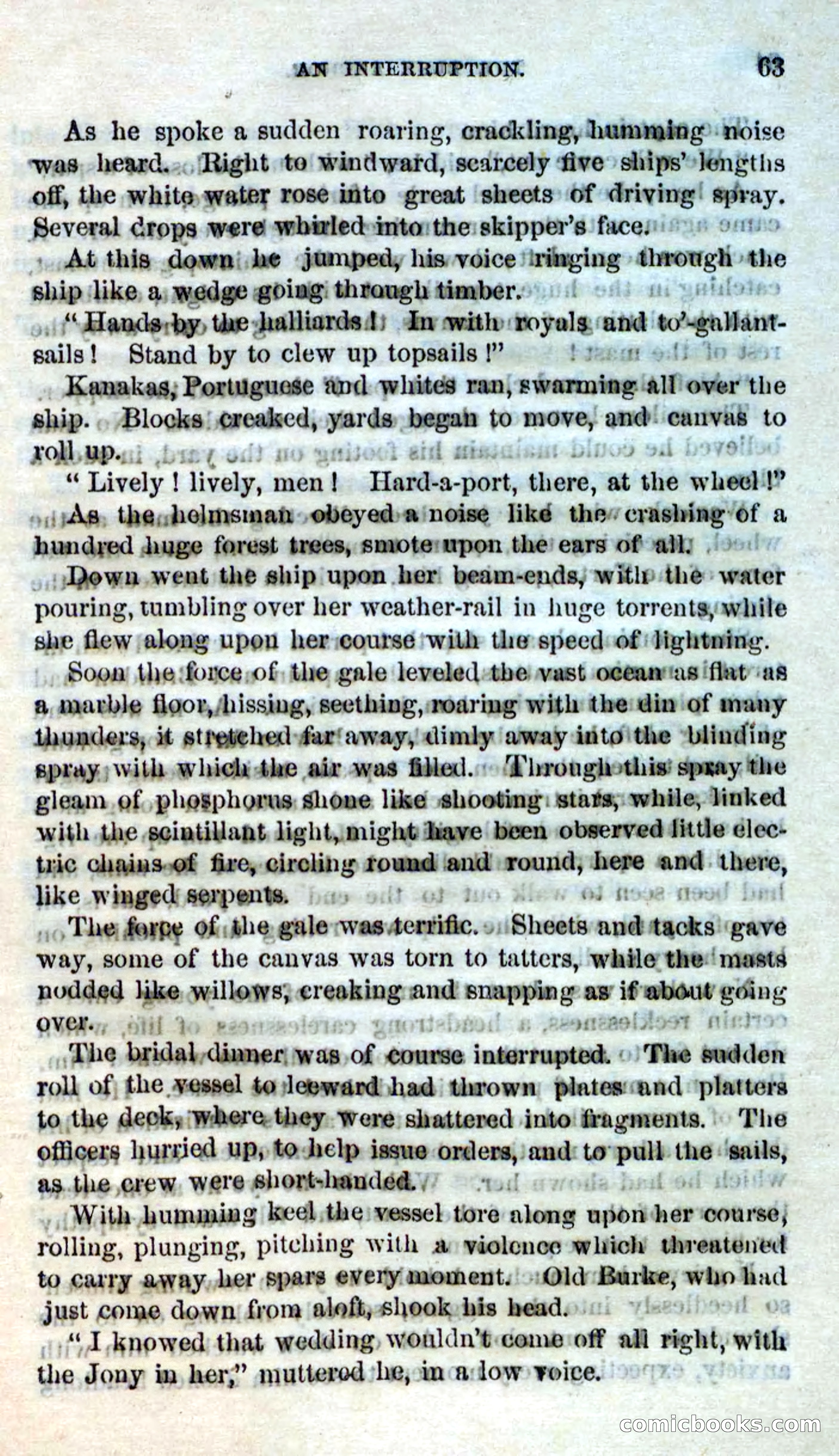 Beadle's Dime Novels No. 158: The Blue Anchor — page 61 of 108