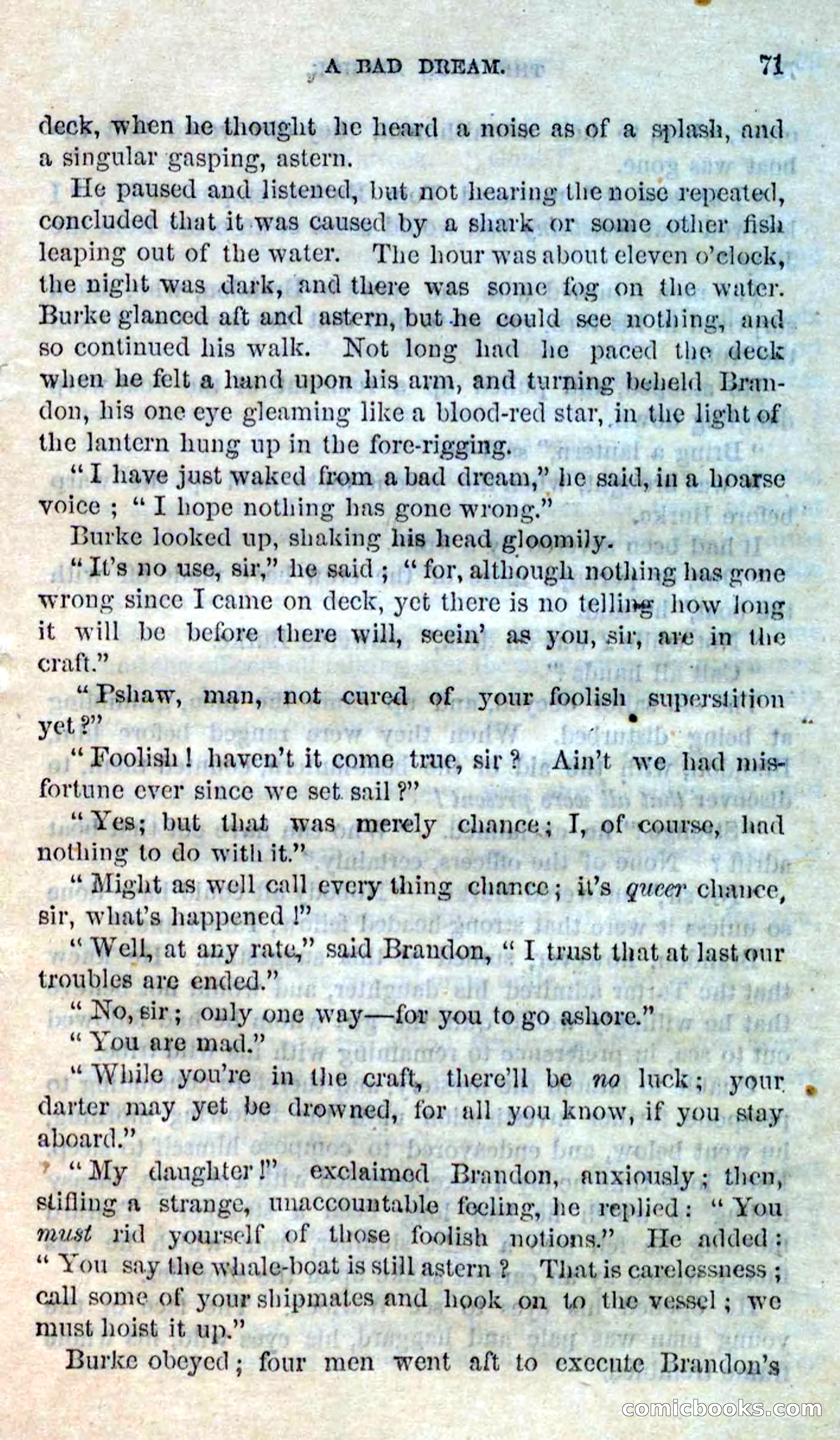 Beadle's Dime Novels No. 158: The Blue Anchor — page 69 of 108