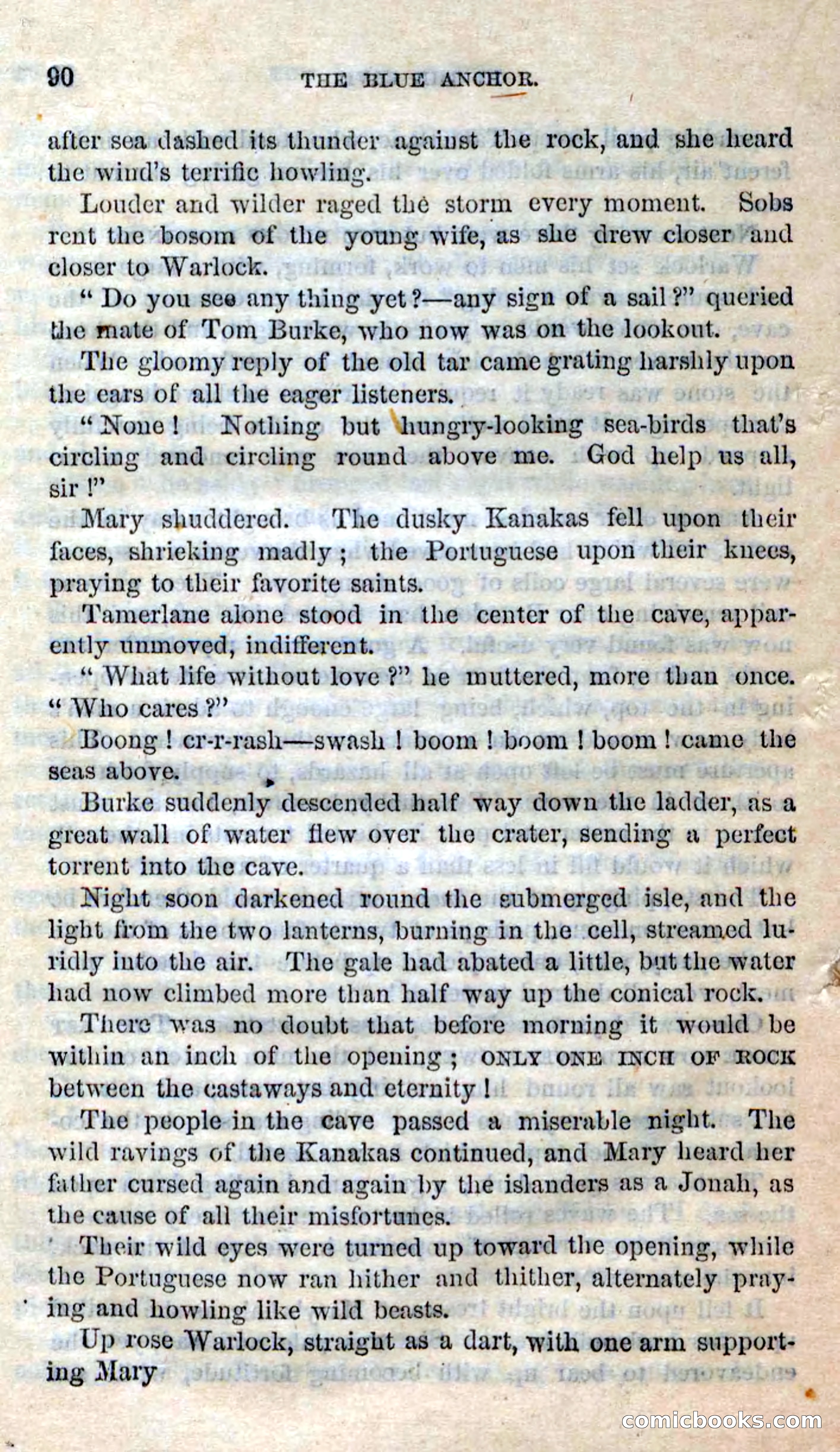 Beadle's Dime Novels No. 158: The Blue Anchor — page 88 of 108