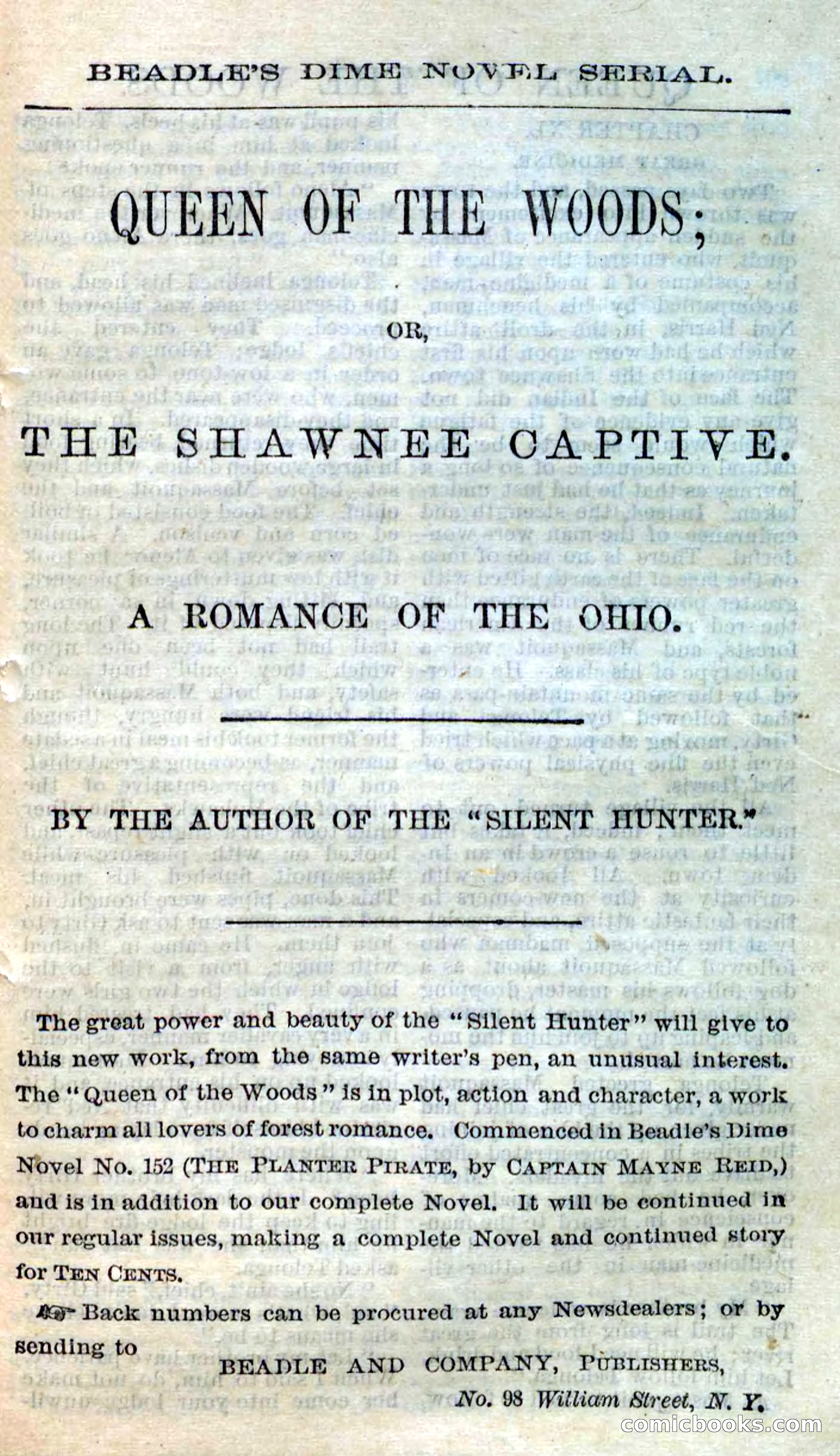 Beadle's Dime Novels No. 158: The Blue Anchor — page 95 of 108