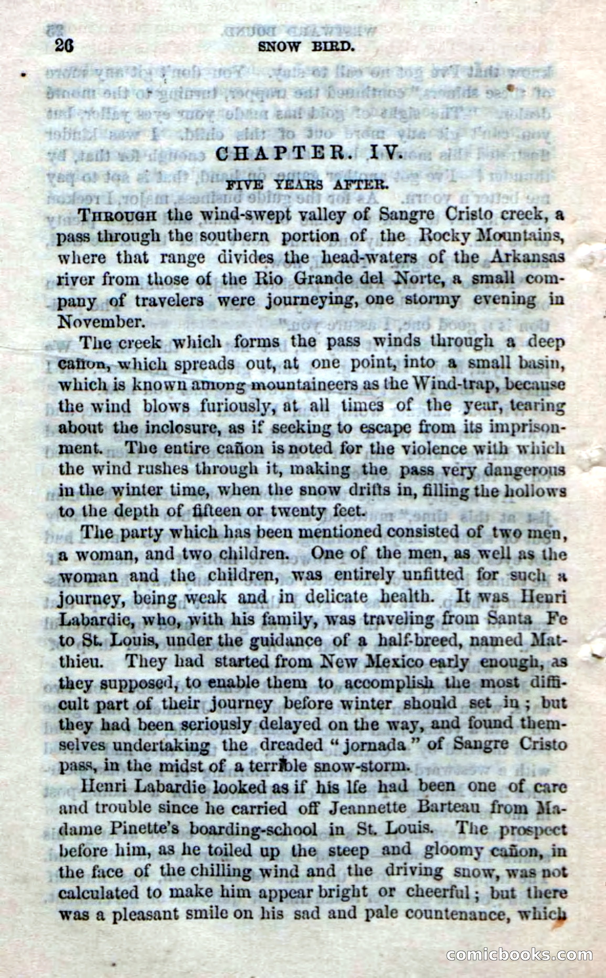 Beadle's Dime Novels No. 159: Snow Bird, the Trapper's Child — page 24 of 116