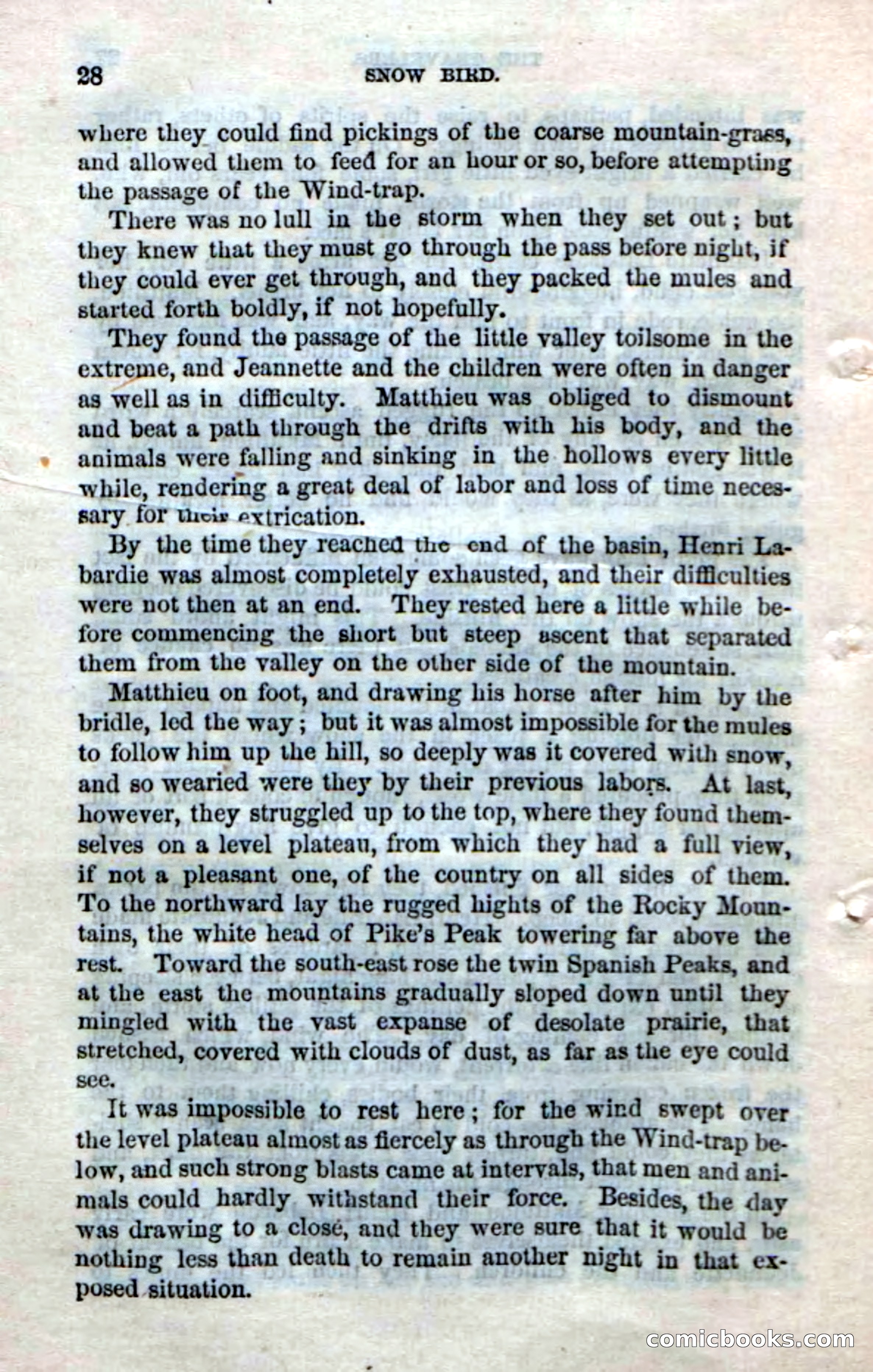 Beadle's Dime Novels No. 159: Snow Bird, the Trapper's Child — page 26 of 116