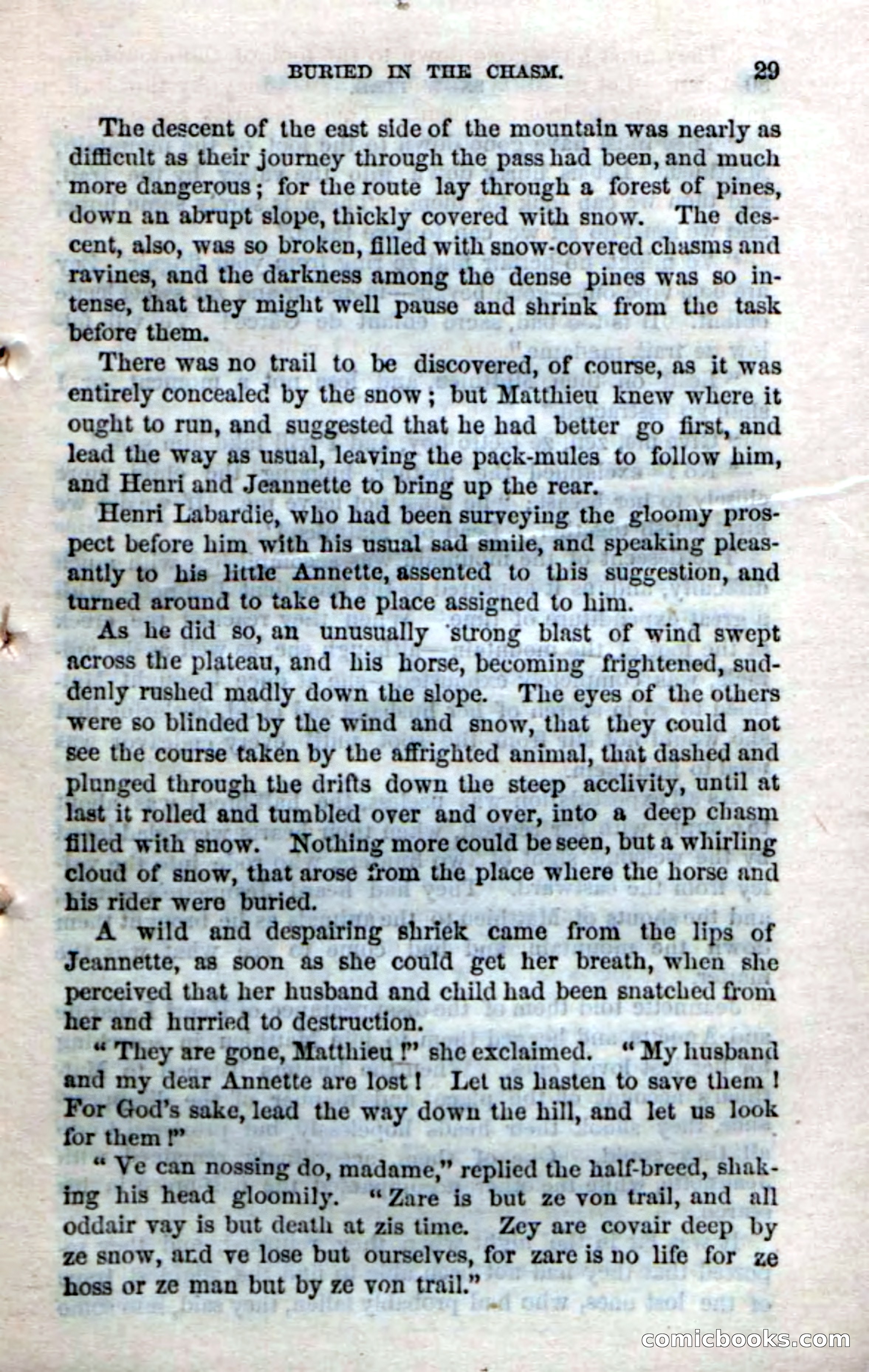Beadle's Dime Novels No. 159: Snow Bird, the Trapper's Child — page 27 of 116