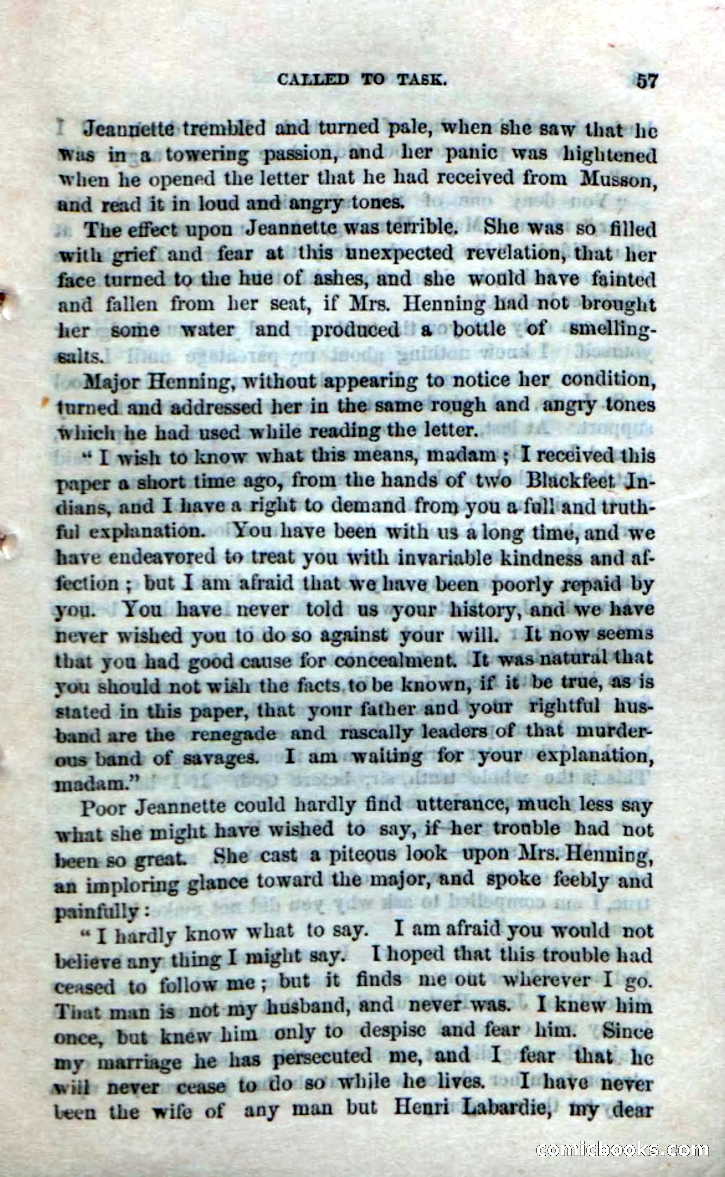 Beadle's Dime Novels No. 159: Snow Bird, the Trapper's Child — page 55 of 116