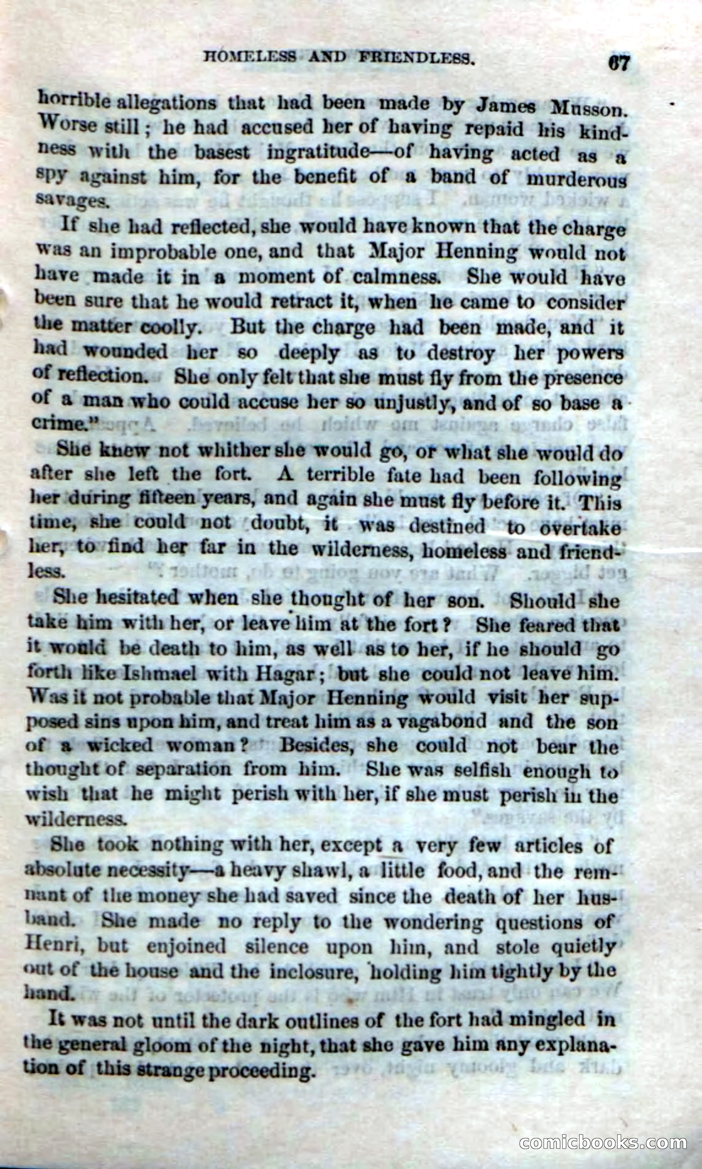 Beadle's Dime Novels No. 159: Snow Bird, the Trapper's Child — page 65 of 116