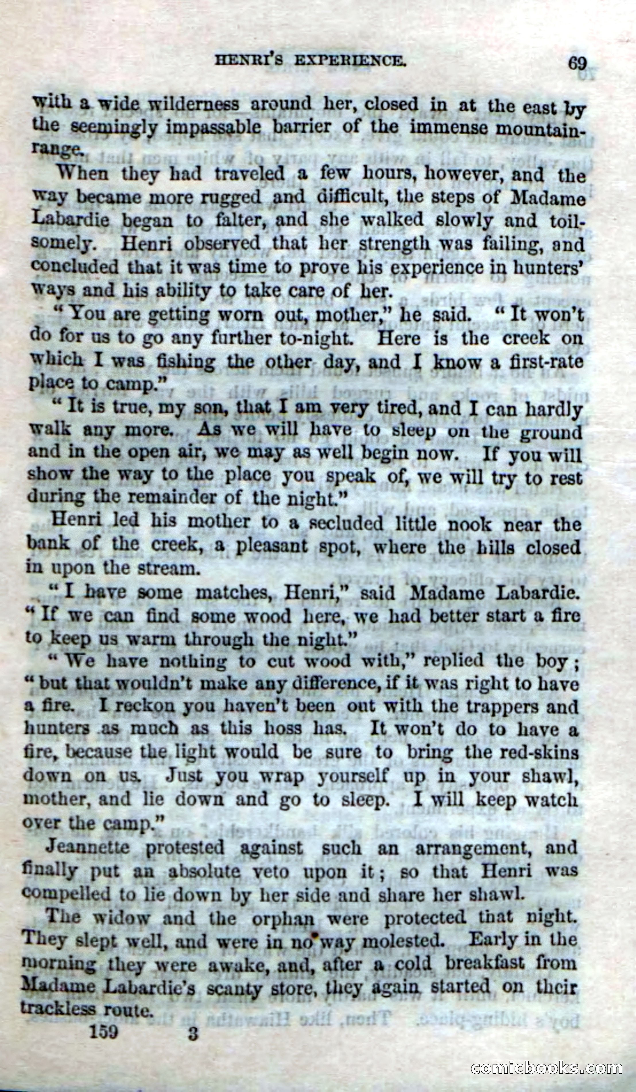 Beadle's Dime Novels No. 159: Snow Bird, the Trapper's Child — page 67 of 116
