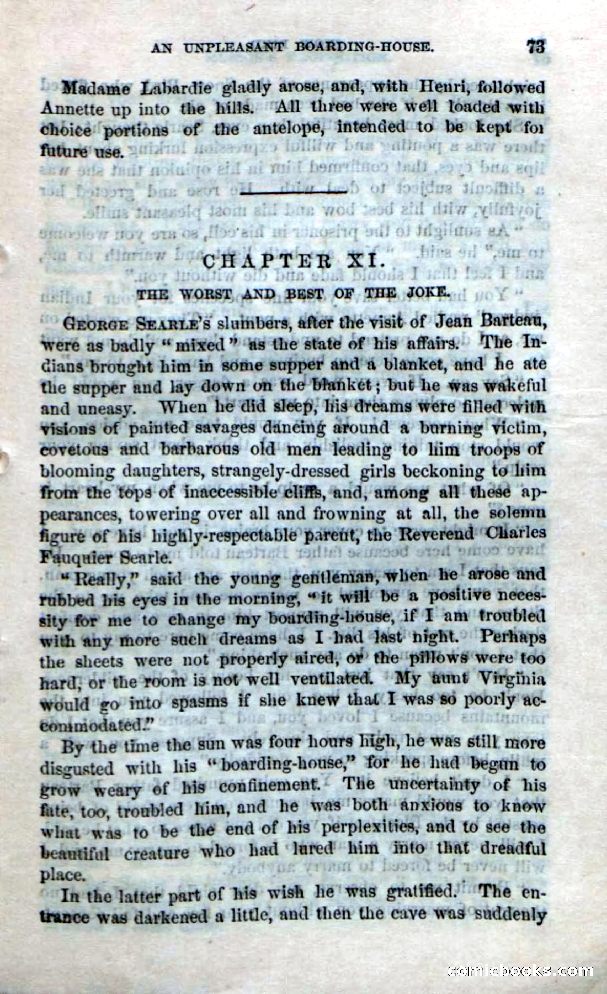 Beadle's Dime Novels No. 159: Snow Bird, the Trapper's Child — page 71 of 116