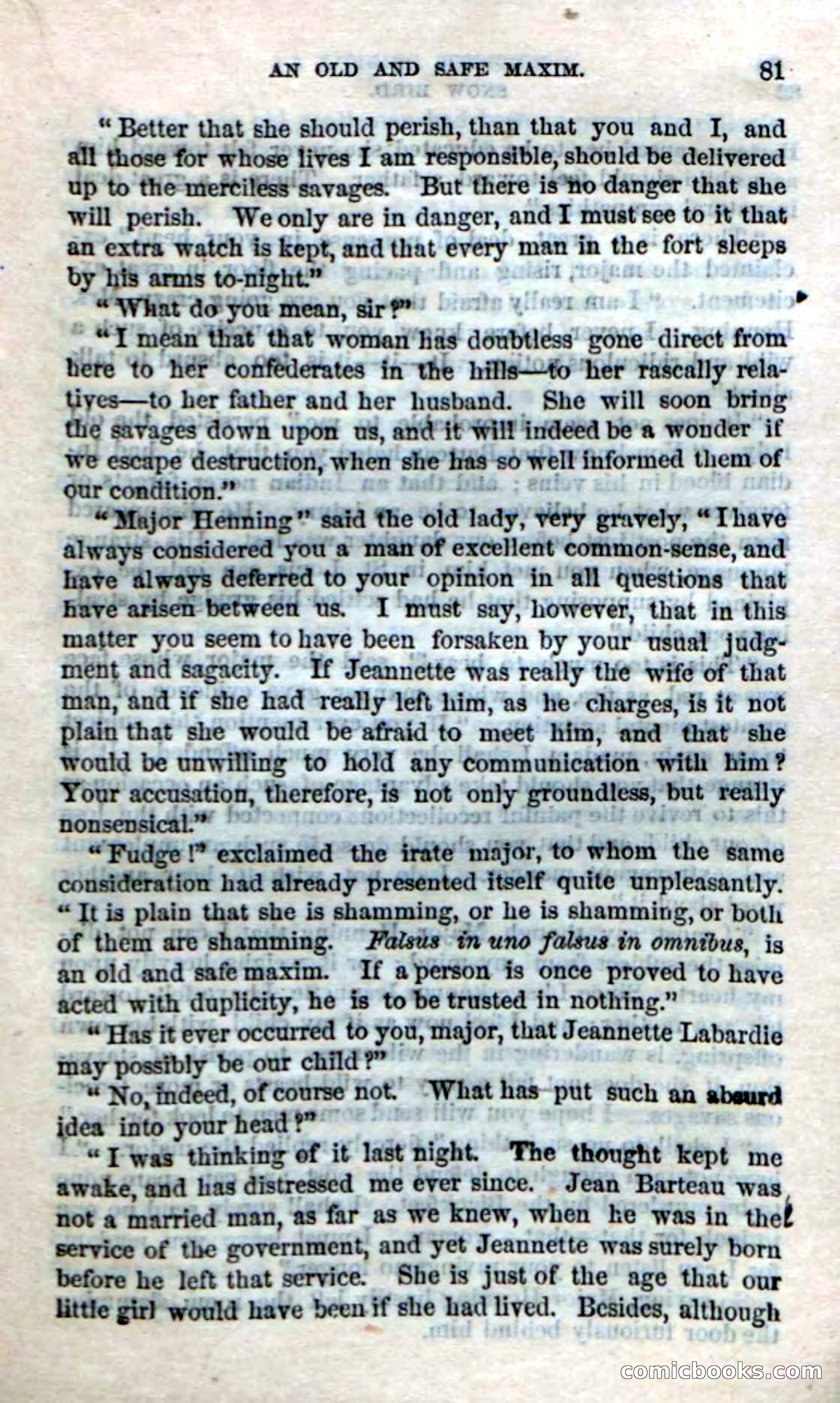Beadle's Dime Novels No. 159: Snow Bird, the Trapper's Child — page 79 of 116