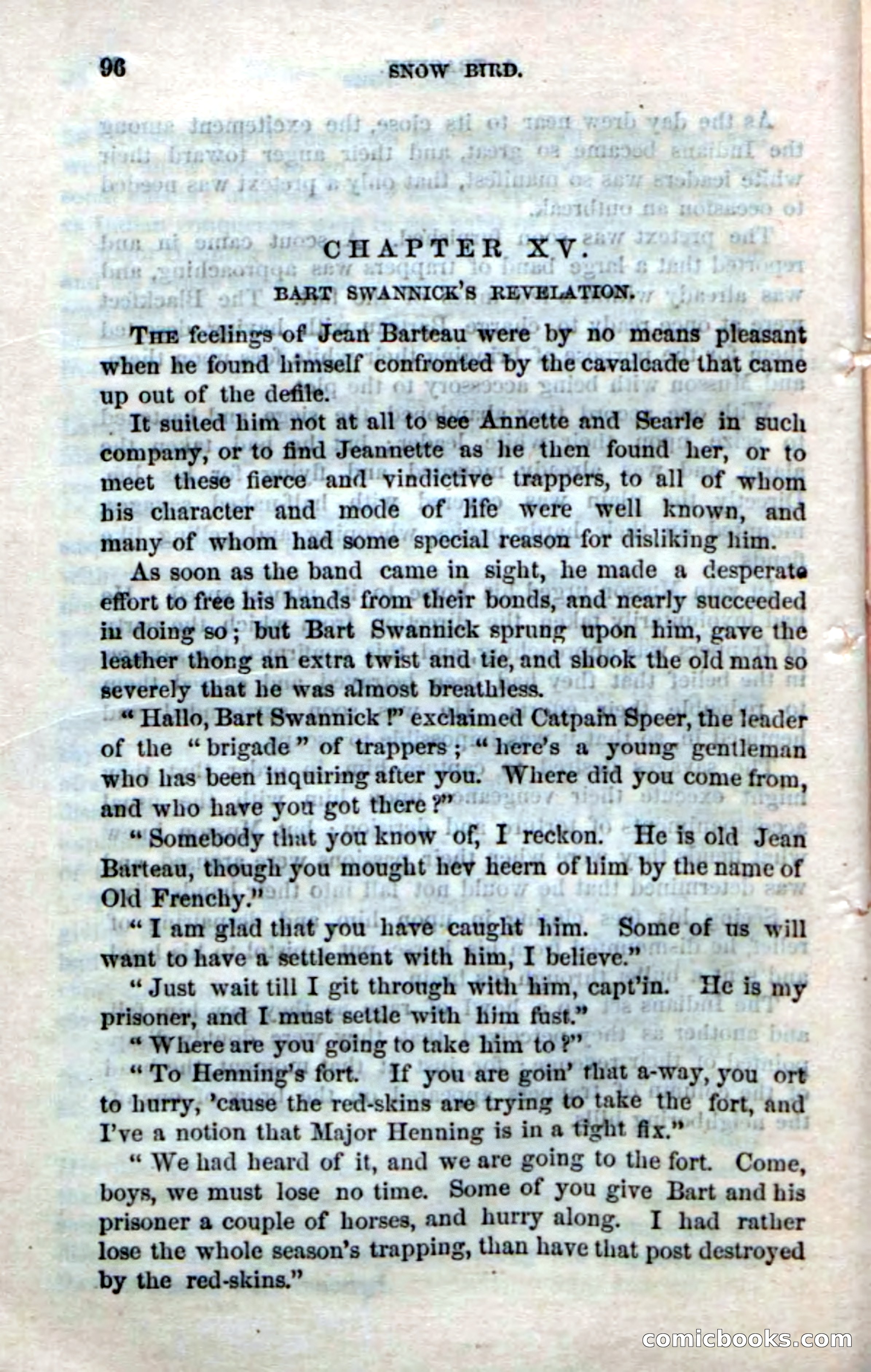 Beadle's Dime Novels No. 159: Snow Bird, the Trapper's Child — page 94 of 116