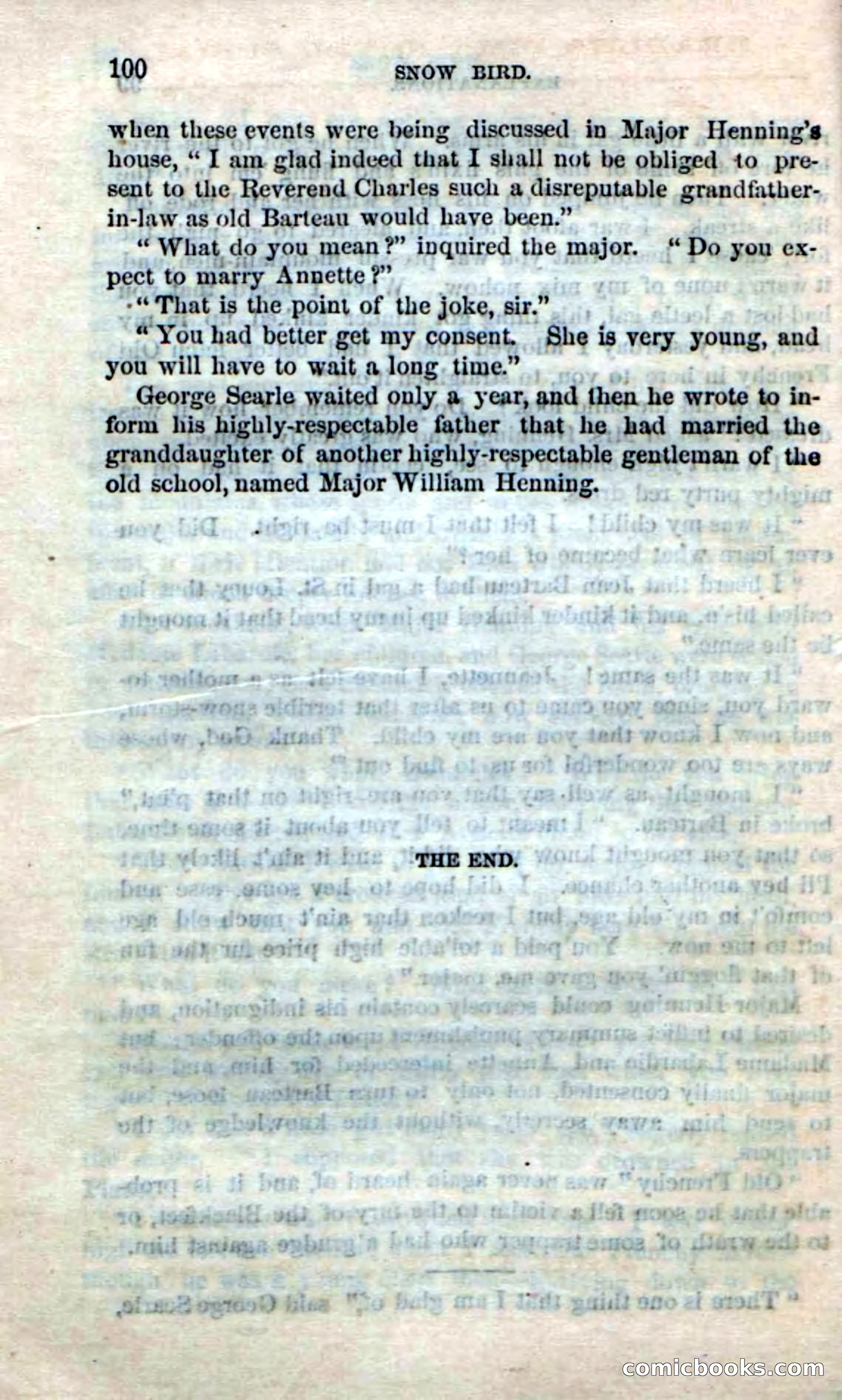 Beadle's Dime Novels No. 159: Snow Bird, the Trapper's Child — page 98 of 116