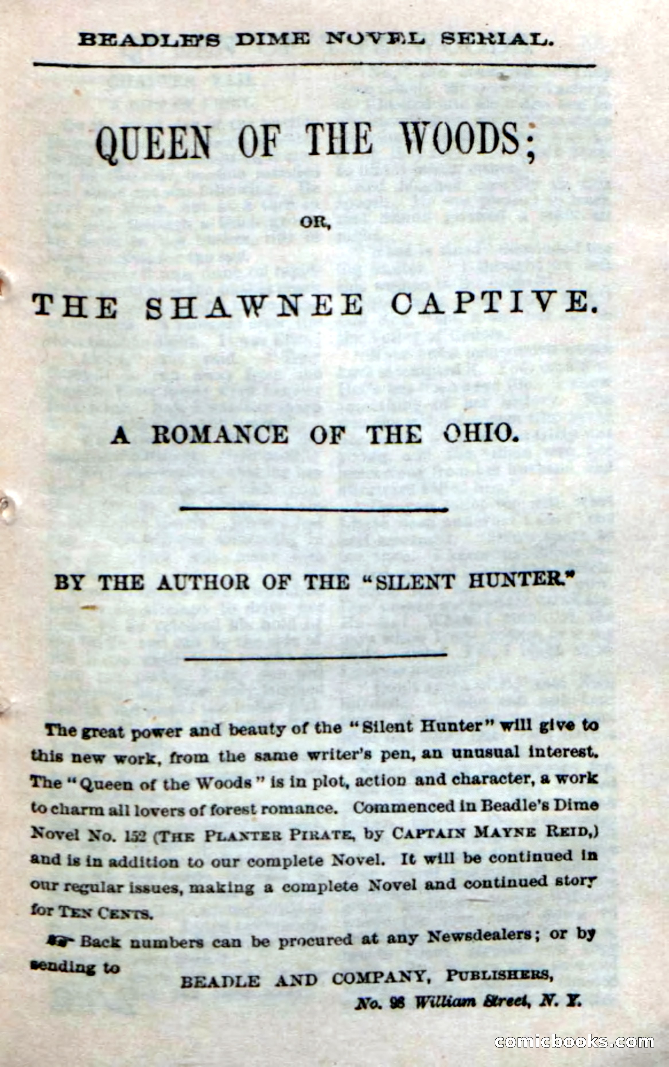 Beadle's Dime Novels No. 159: Snow Bird, the Trapper's Child — page 99 of 116