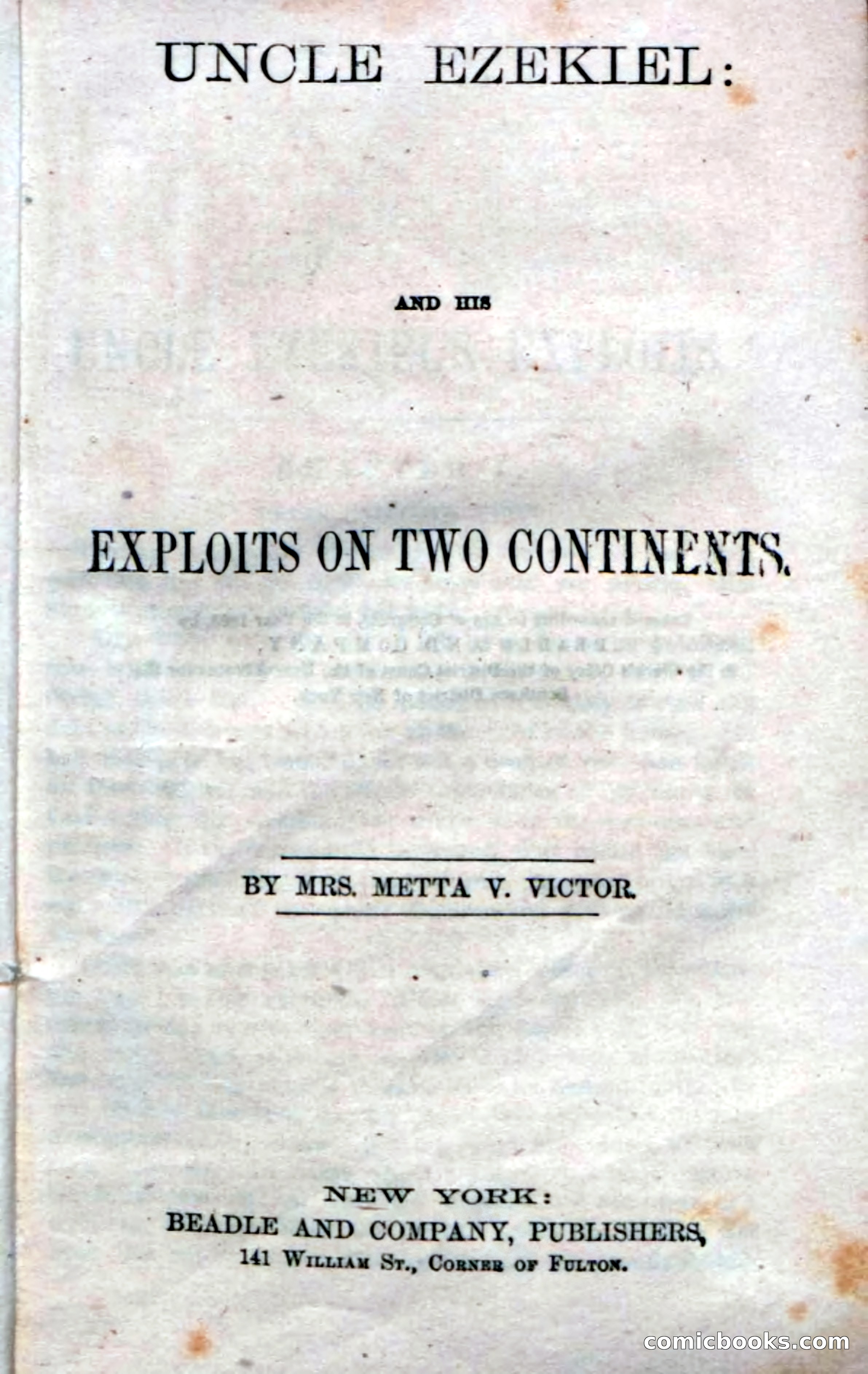 Beadle's Dime Novels No. 16 — page 5 of 132
