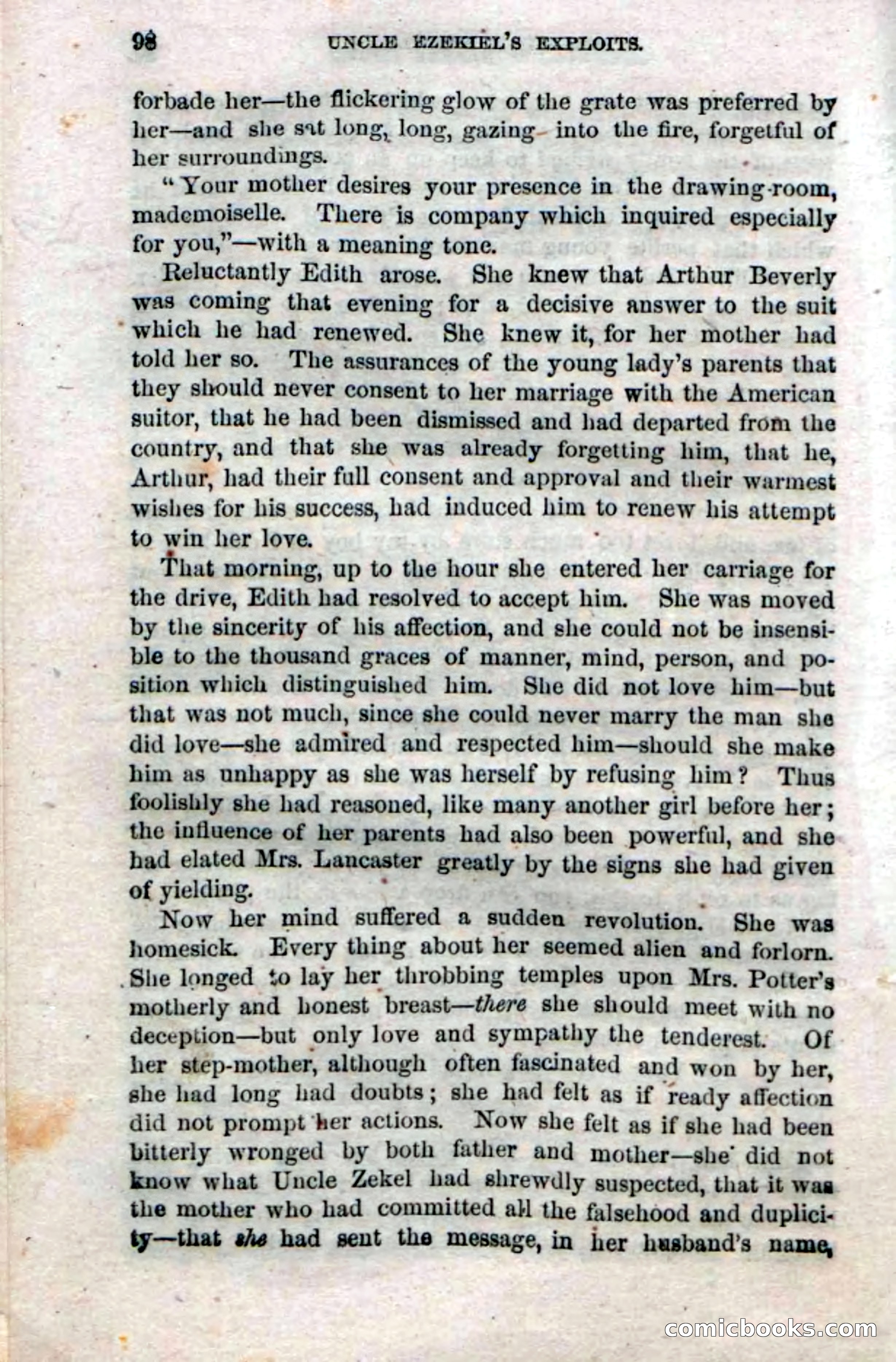Beadle's Dime Novels No. 16 — page 100 of 132