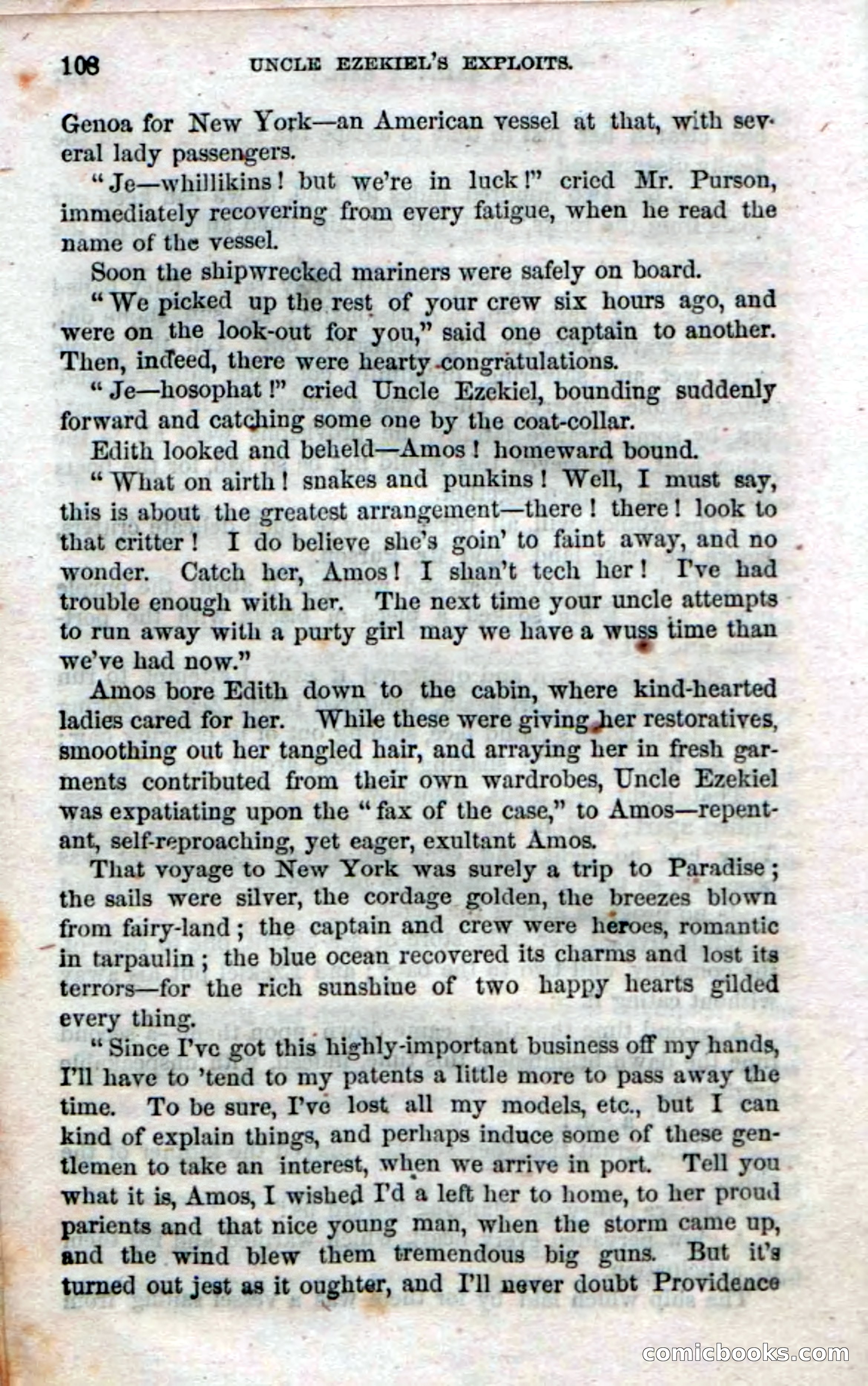 Beadle's Dime Novels No. 16 — page 110 of 132