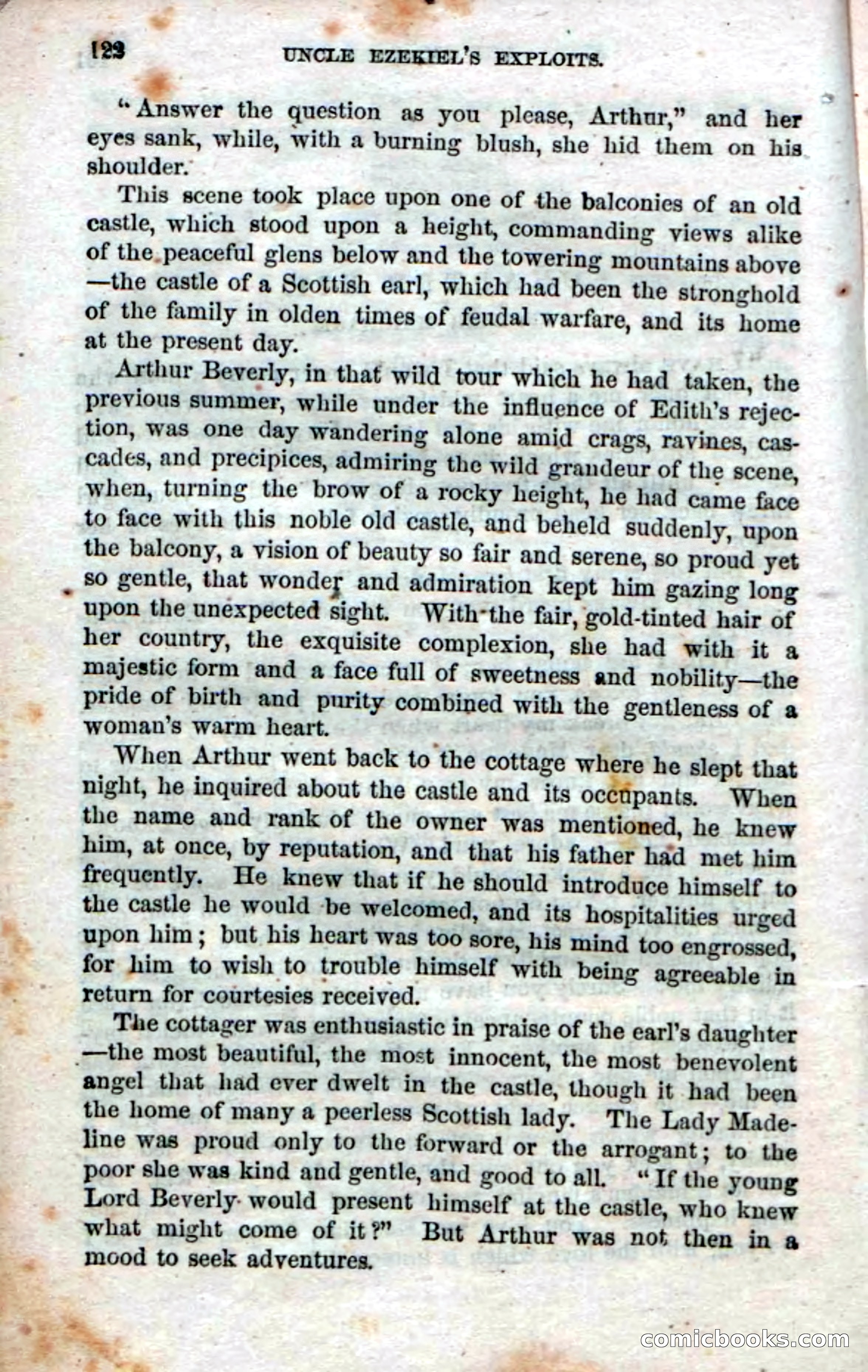 Beadle's Dime Novels No. 16 — page 124 of 132