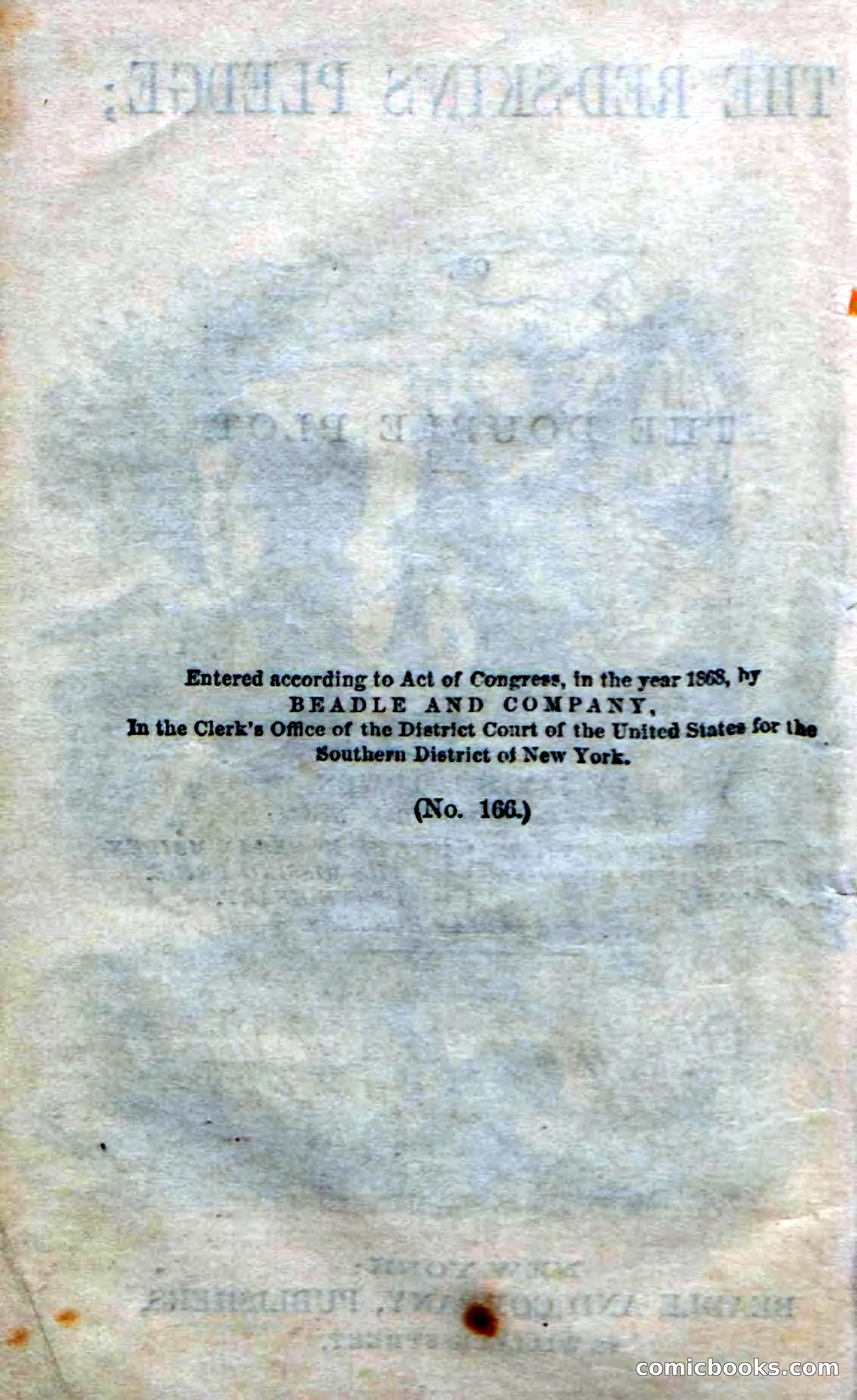 Beadle's Dime Novels No. 166: Red-Skin's Pledge — page 6 of 100