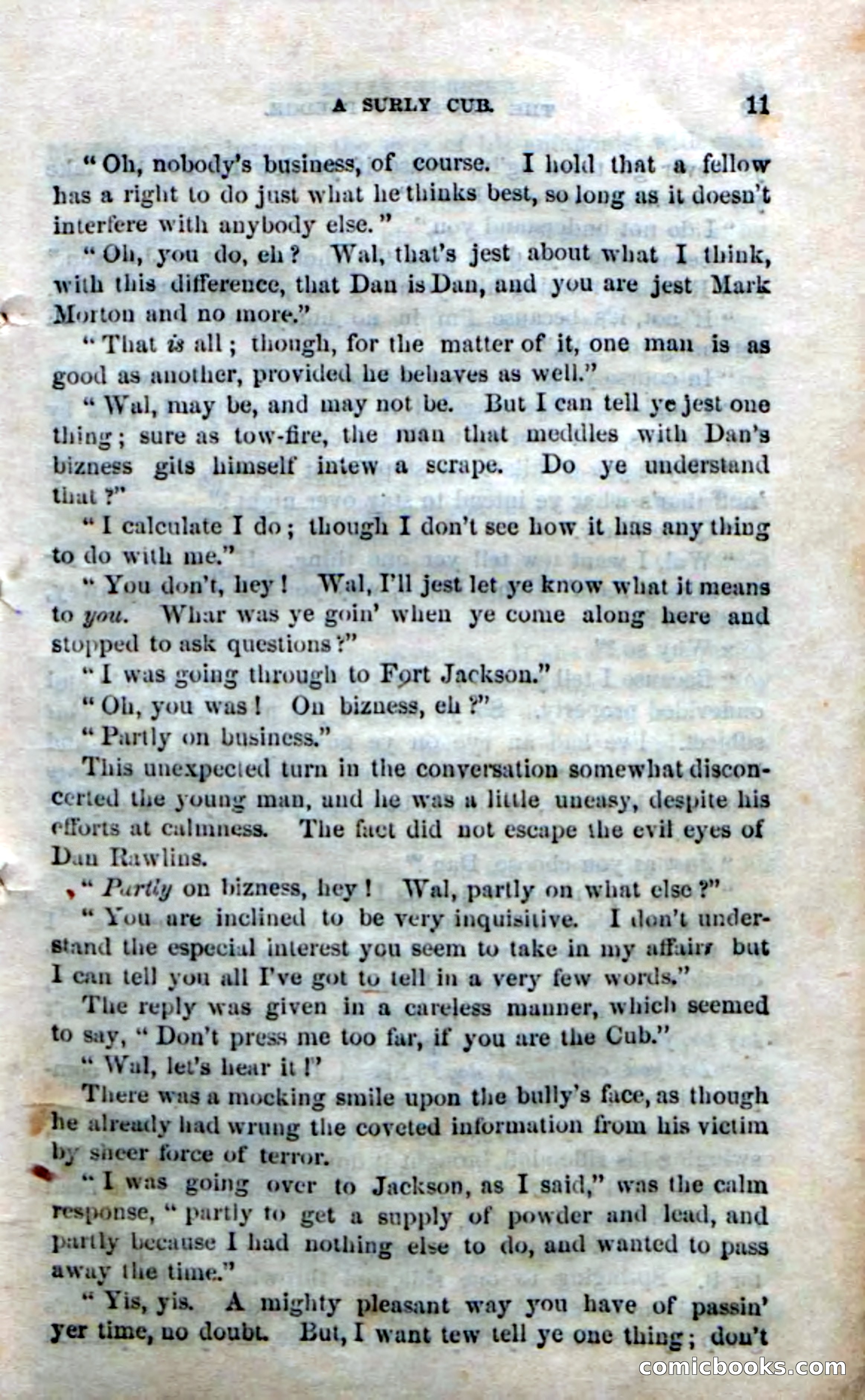 Beadle's Dime Novels No. 166: Red-Skin's Pledge — page 9 of 100