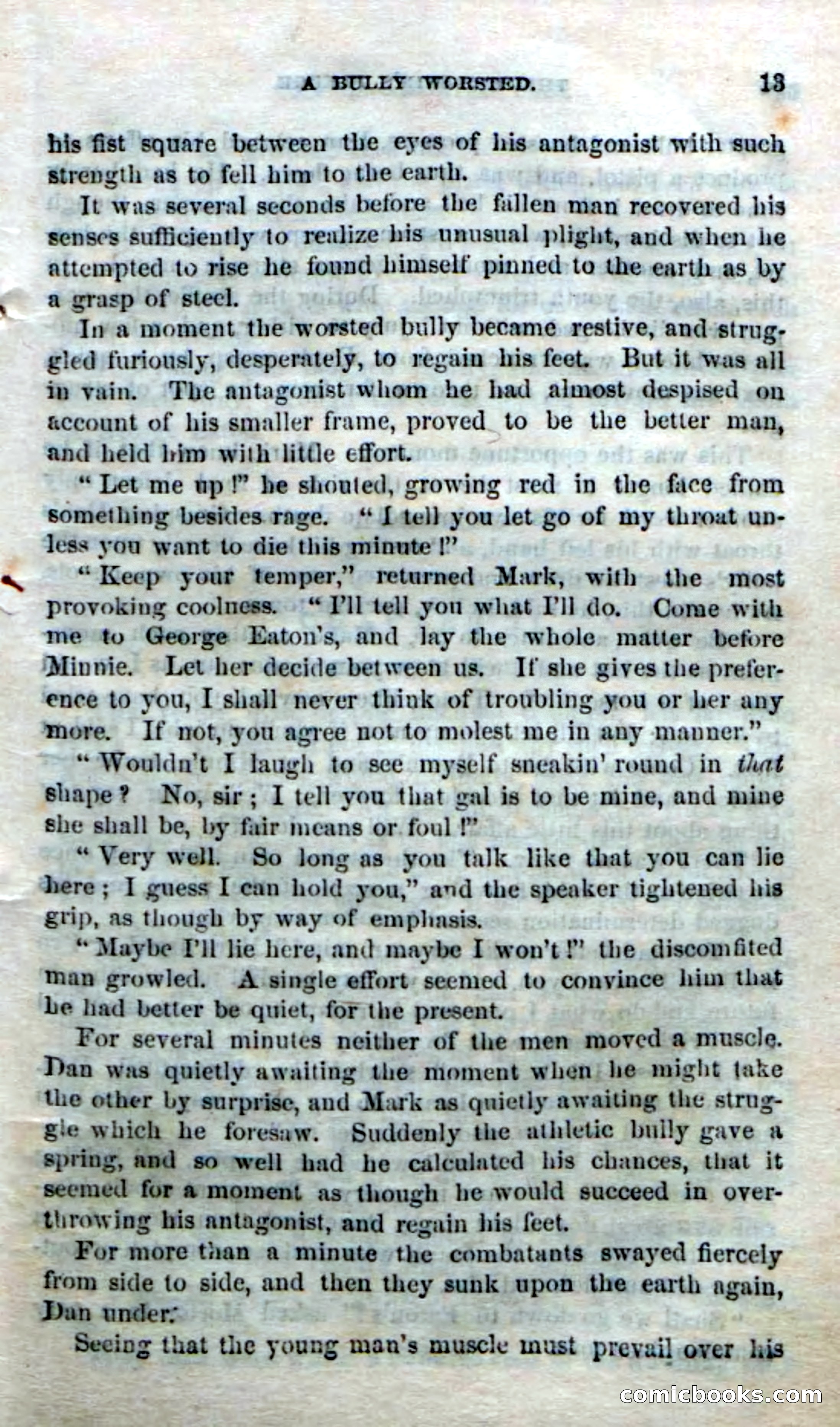 Beadle's Dime Novels No. 166: Red-Skin's Pledge — page 11 of 100