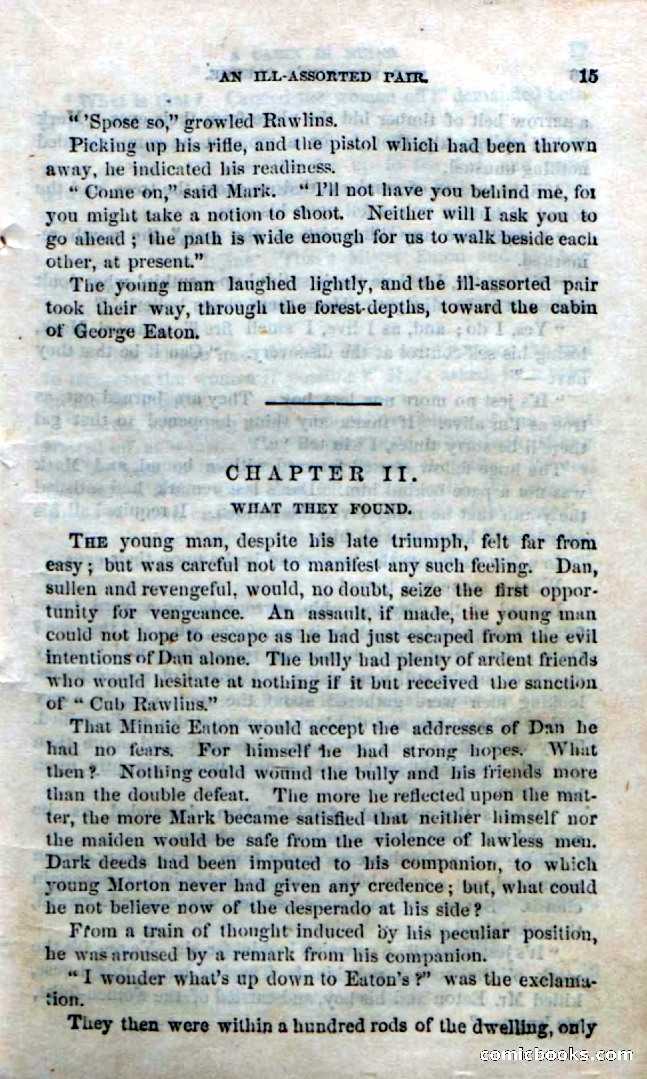 Beadle's Dime Novels No. 166: Red-Skin's Pledge — page 13 of 100