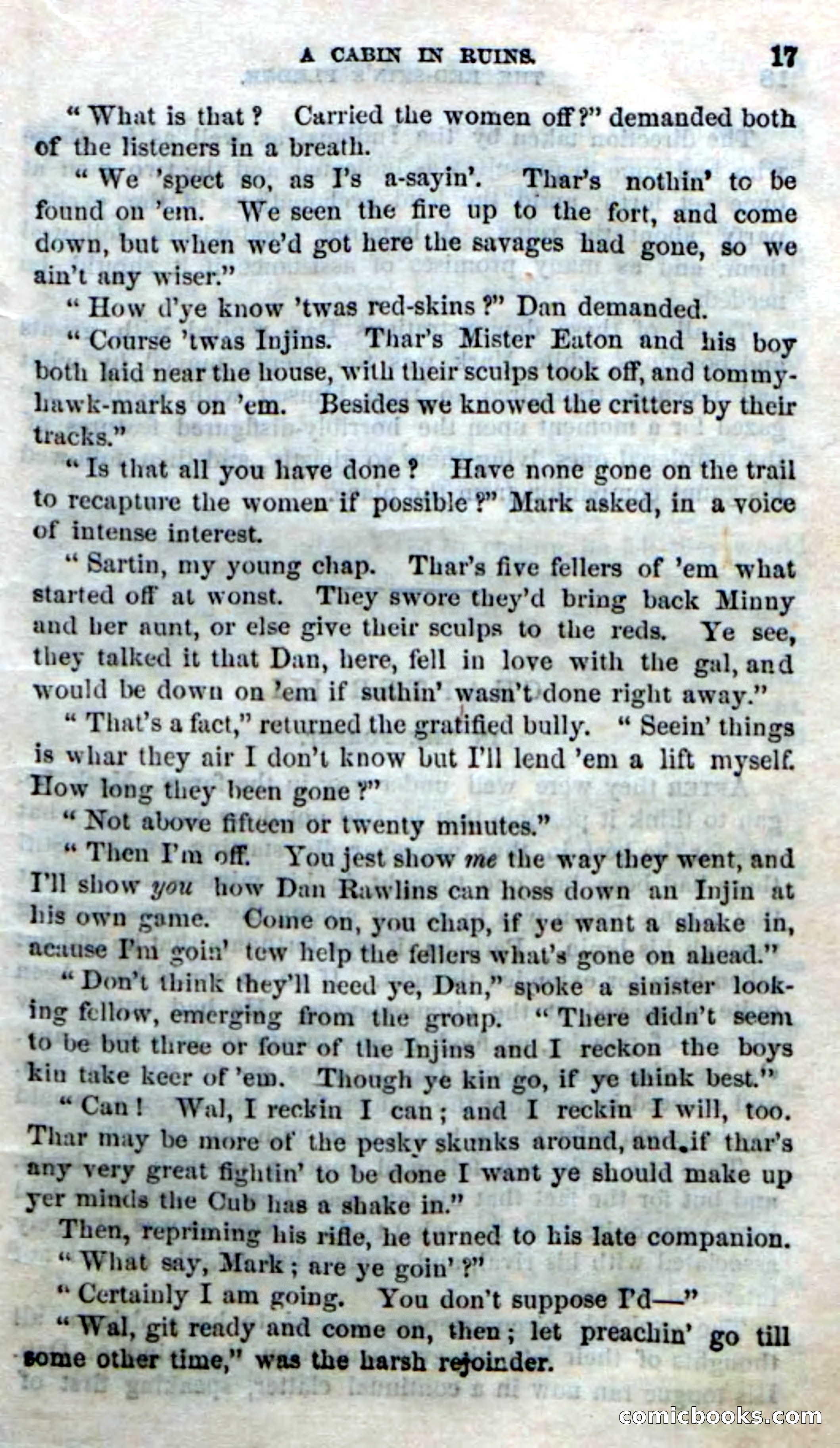 Beadle's Dime Novels No. 166: Red-Skin's Pledge — page 15 of 100