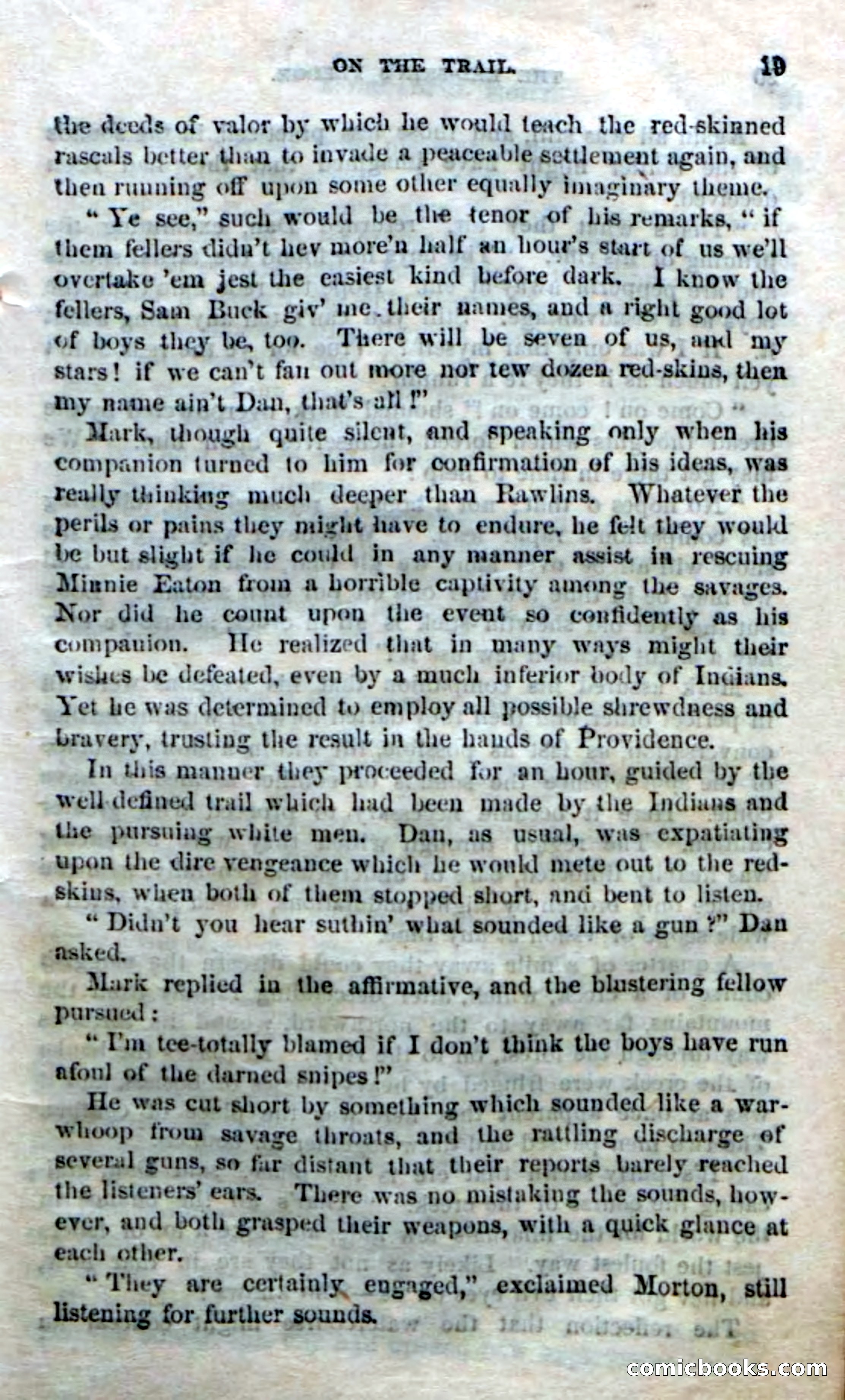 Beadle's Dime Novels No. 166: Red-Skin's Pledge — page 17 of 100
