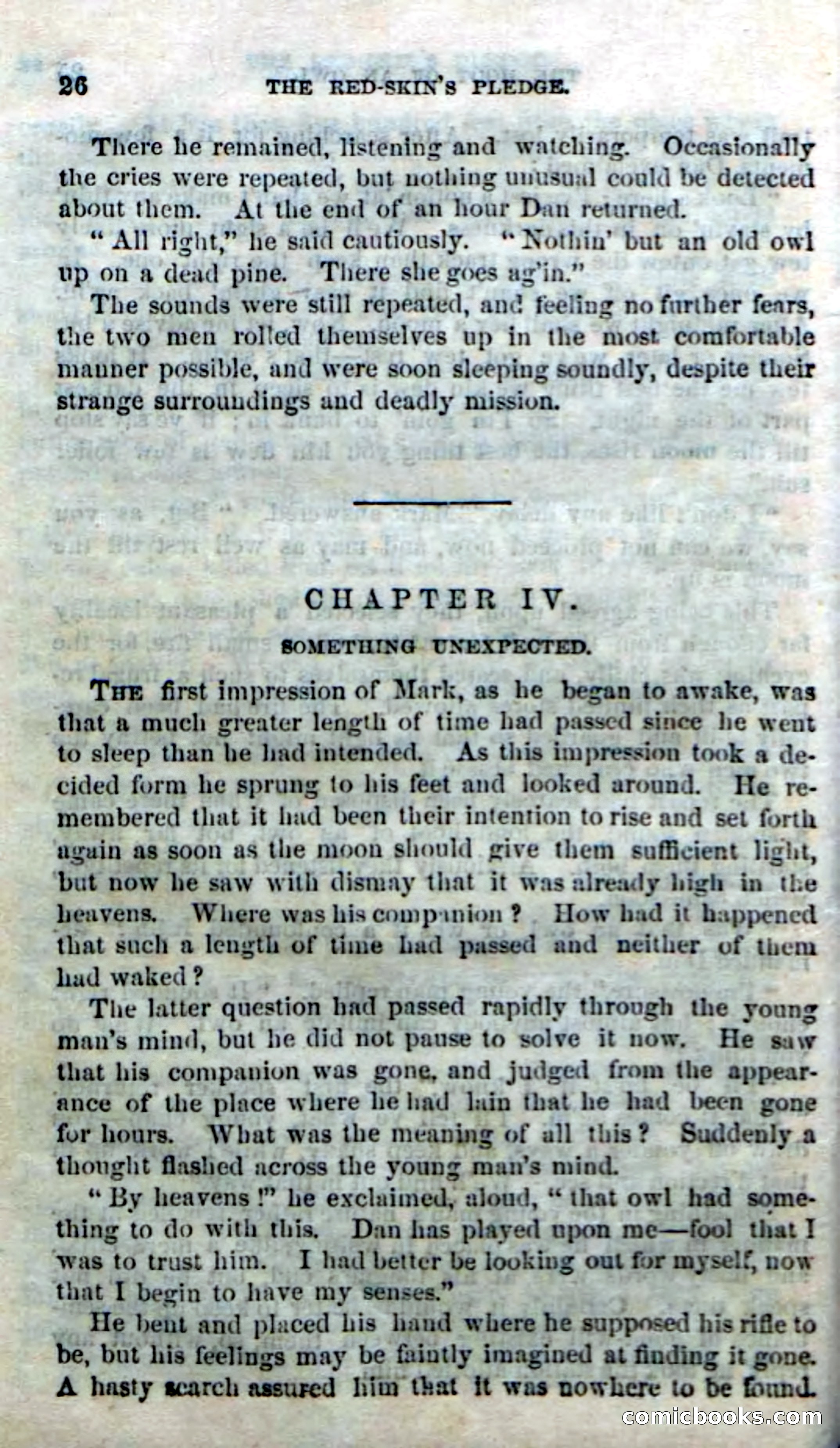 Beadle's Dime Novels No. 166: Red-Skin's Pledge — page 24 of 100