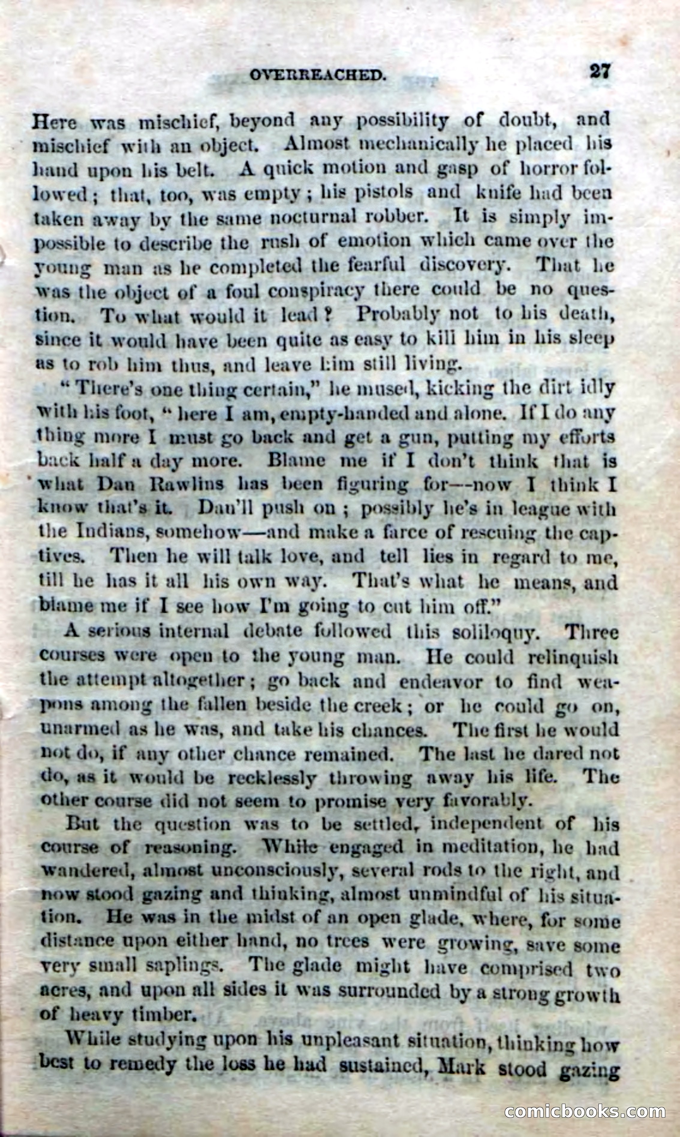 Beadle's Dime Novels No. 166: Red-Skin's Pledge — page 25 of 100