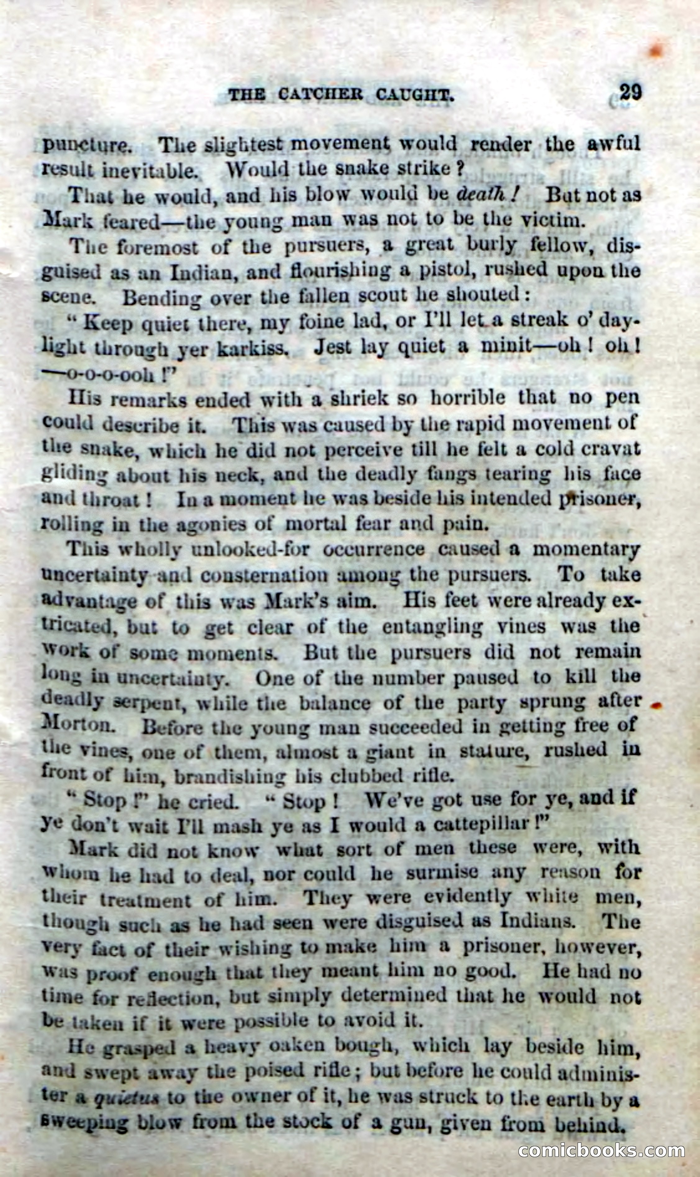 Beadle's Dime Novels No. 166: Red-Skin's Pledge — page 27 of 100