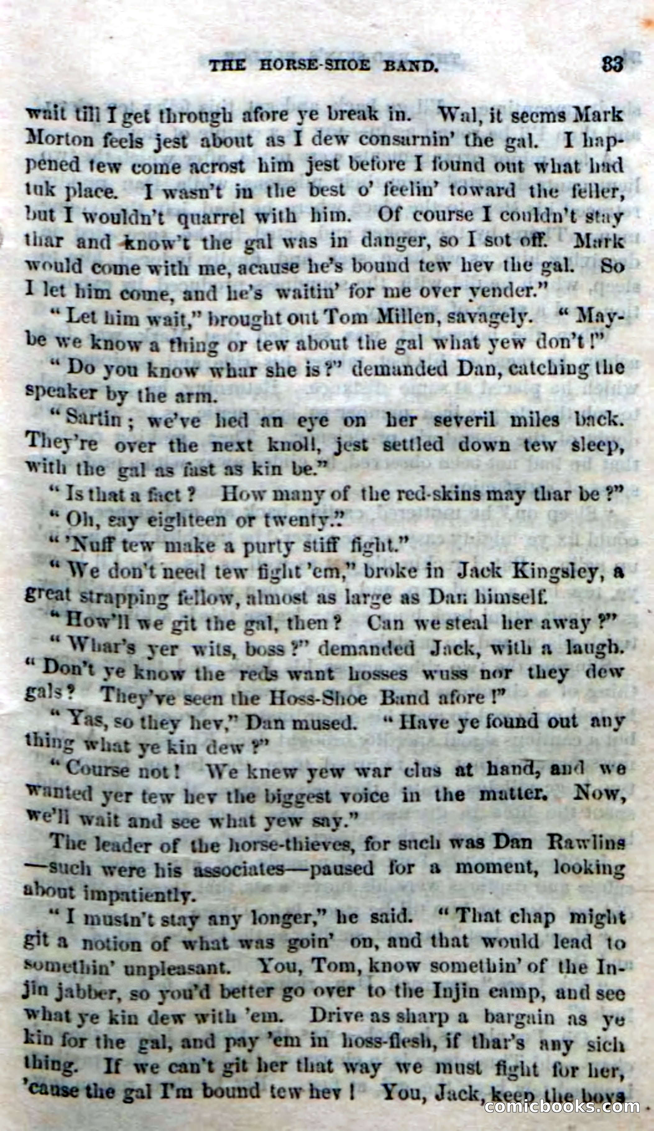Beadle's Dime Novels No. 166: Red-Skin's Pledge — page 31 of 100