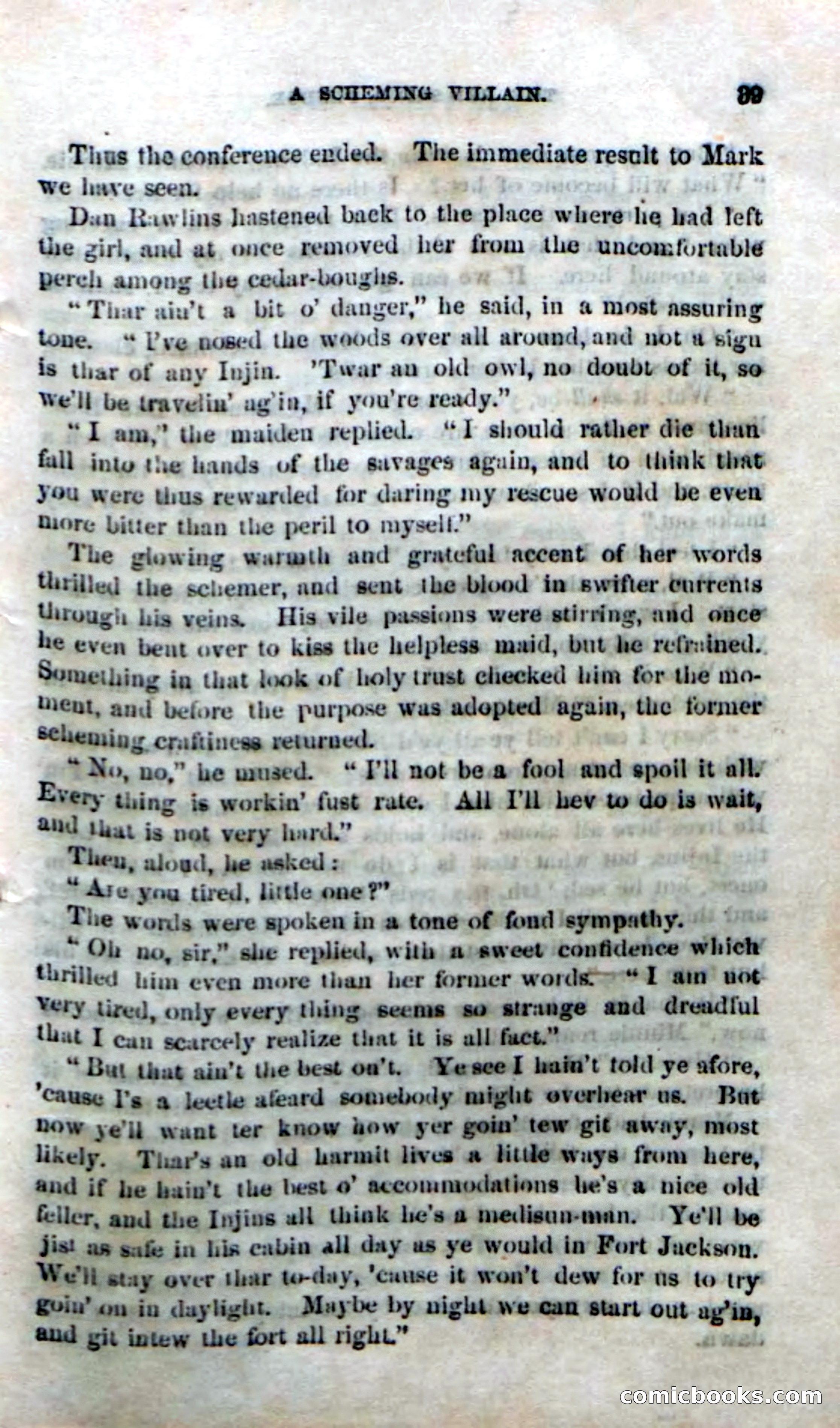Beadle's Dime Novels No. 166: Red-Skin's Pledge — page 37 of 100