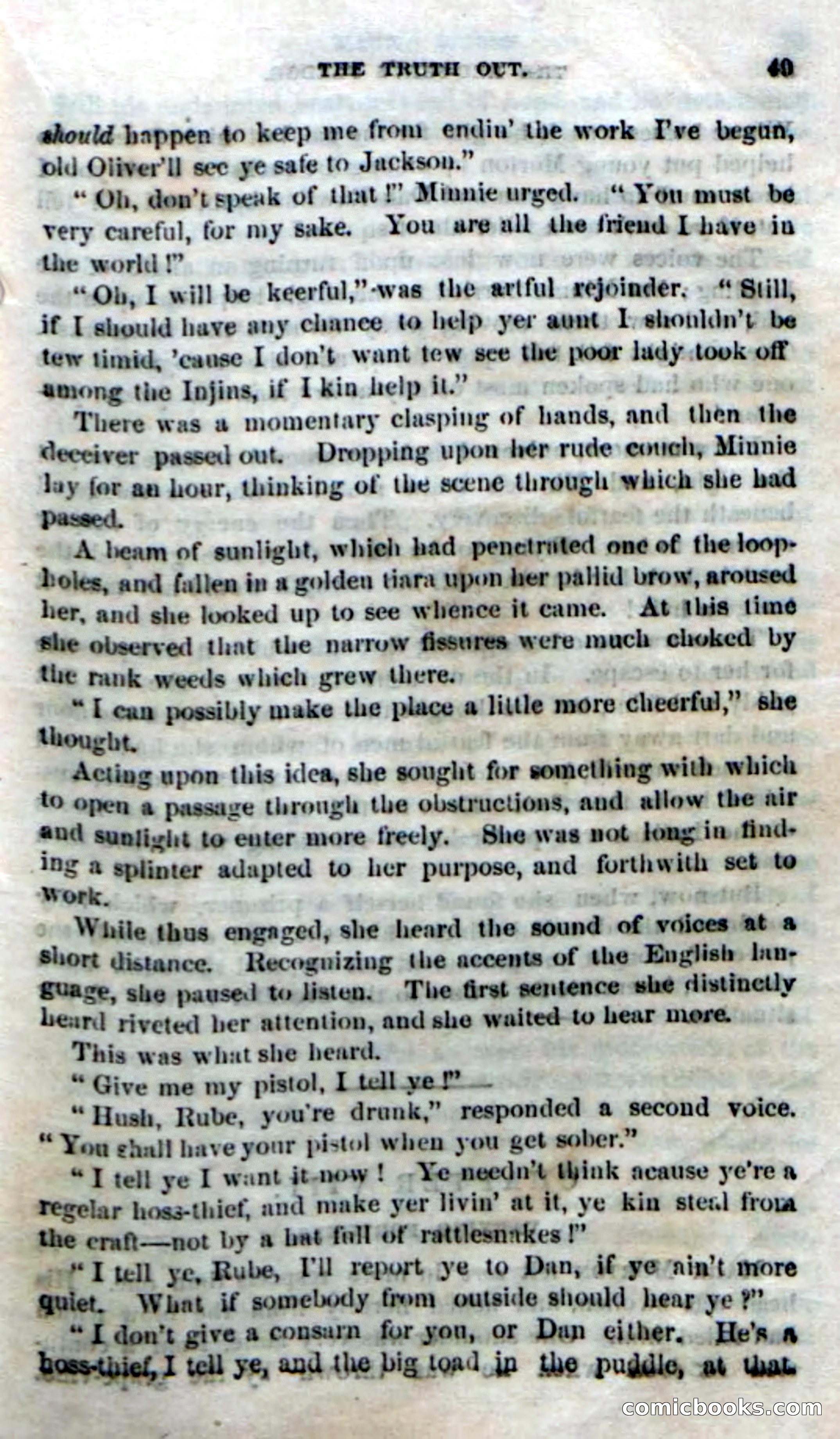 Beadle's Dime Novels No. 166: Red-Skin's Pledge — page 47 of 100