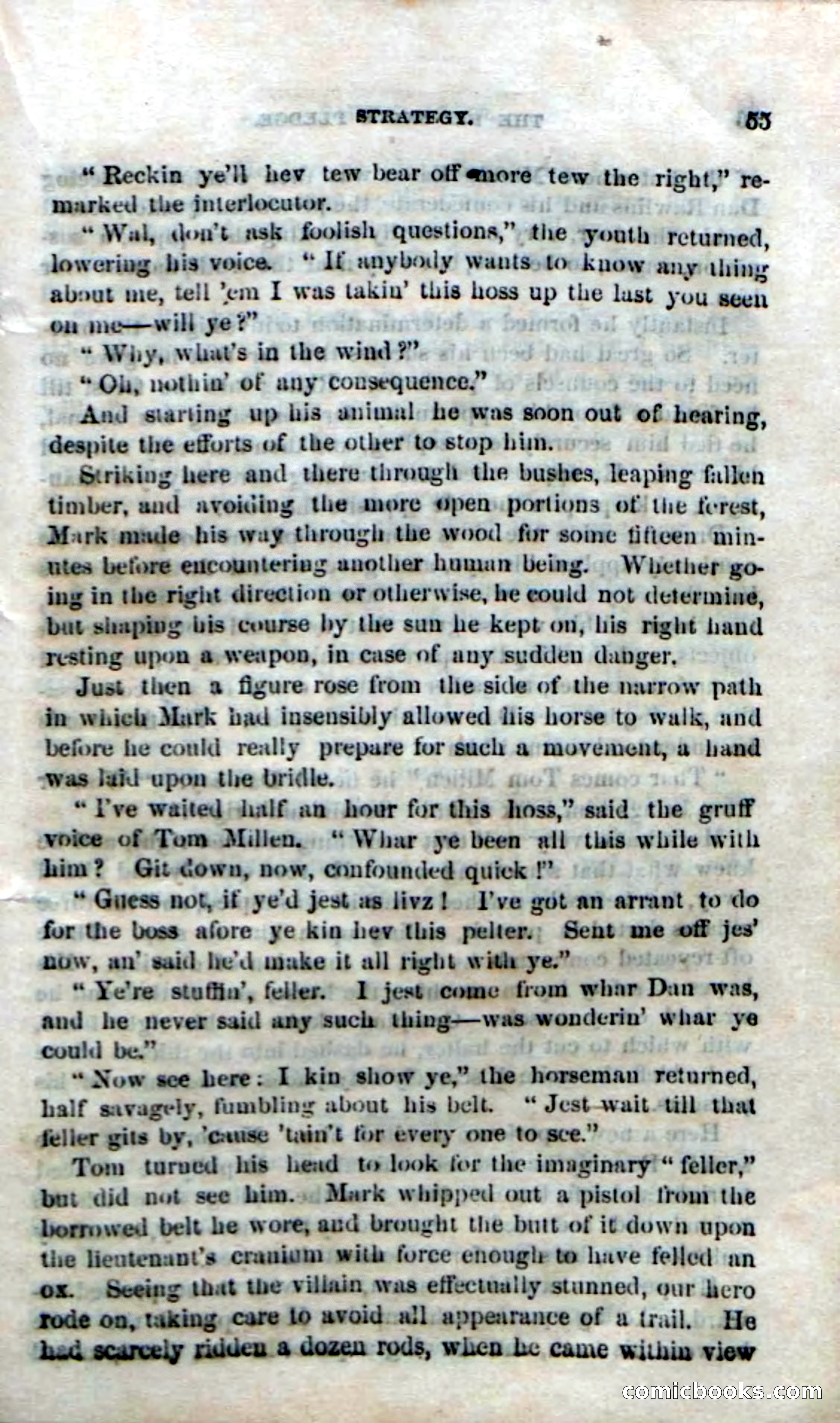 Beadle's Dime Novels No. 166: Red-Skin's Pledge — page 53 of 100