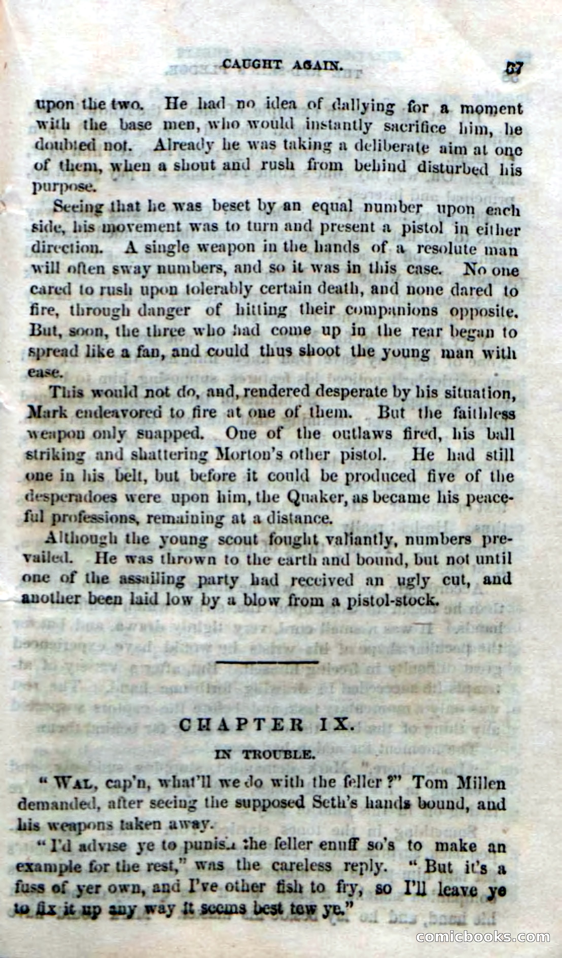 Beadle's Dime Novels No. 166: Red-Skin's Pledge — page 55 of 100