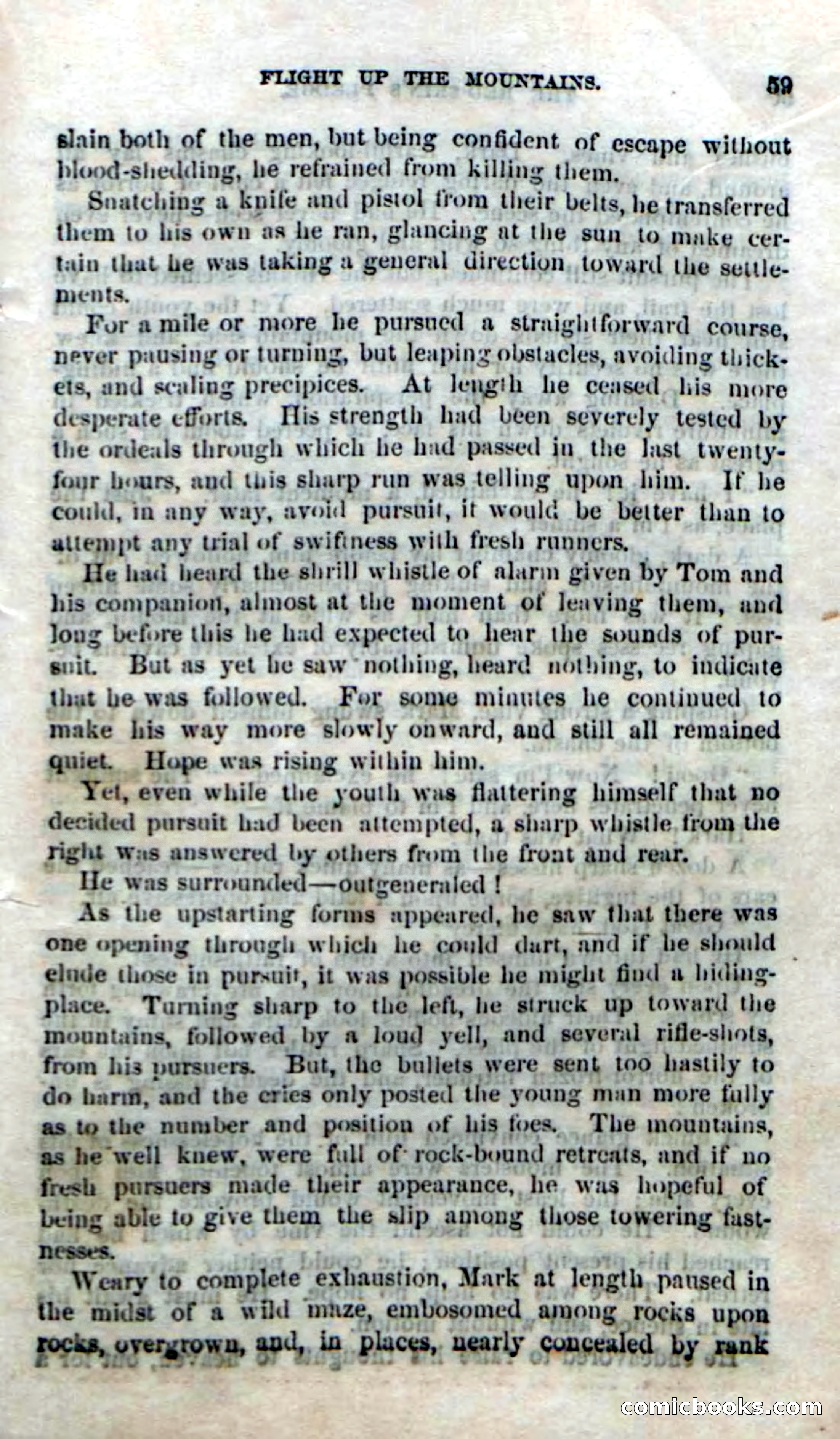 Beadle's Dime Novels No. 166: Red-Skin's Pledge — page 57 of 100