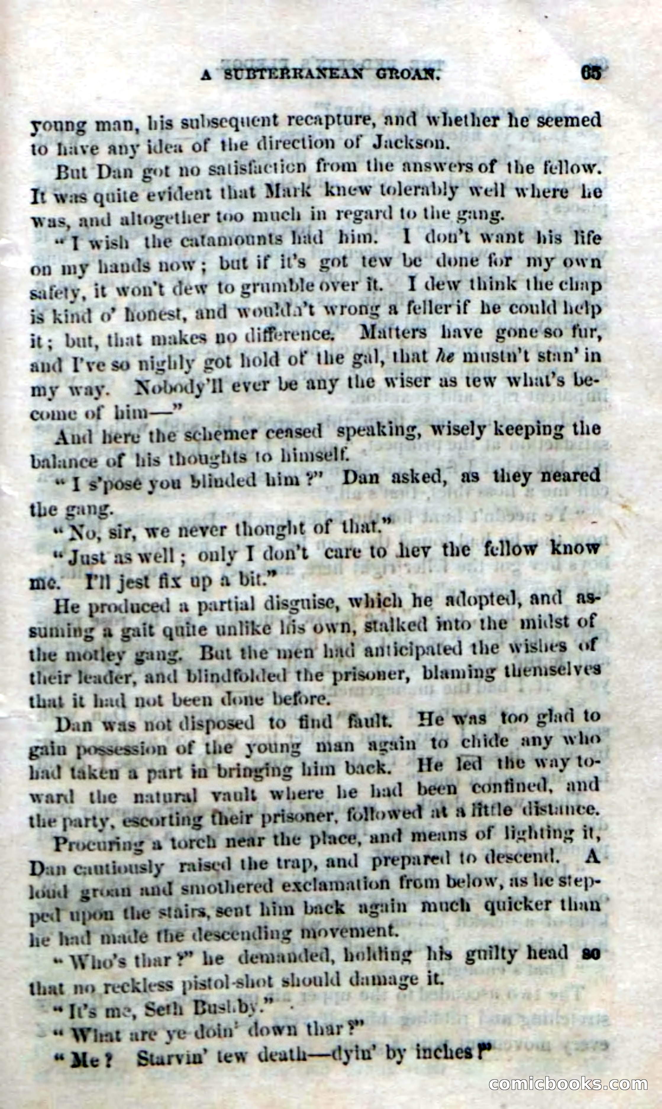 Beadle's Dime Novels No. 166: Red-Skin's Pledge — page 63 of 100