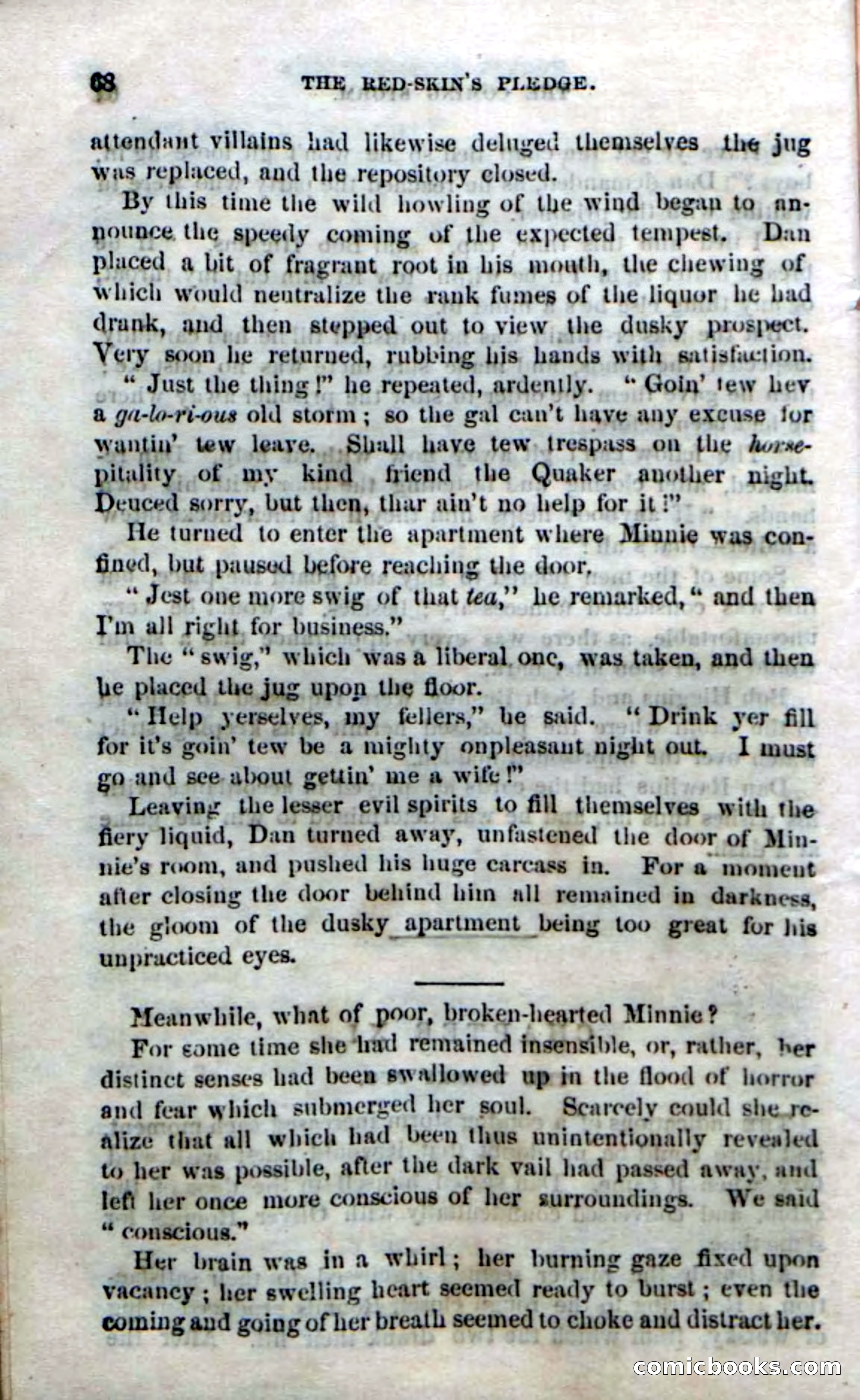 Beadle's Dime Novels No. 166: Red-Skin's Pledge — page 66 of 100