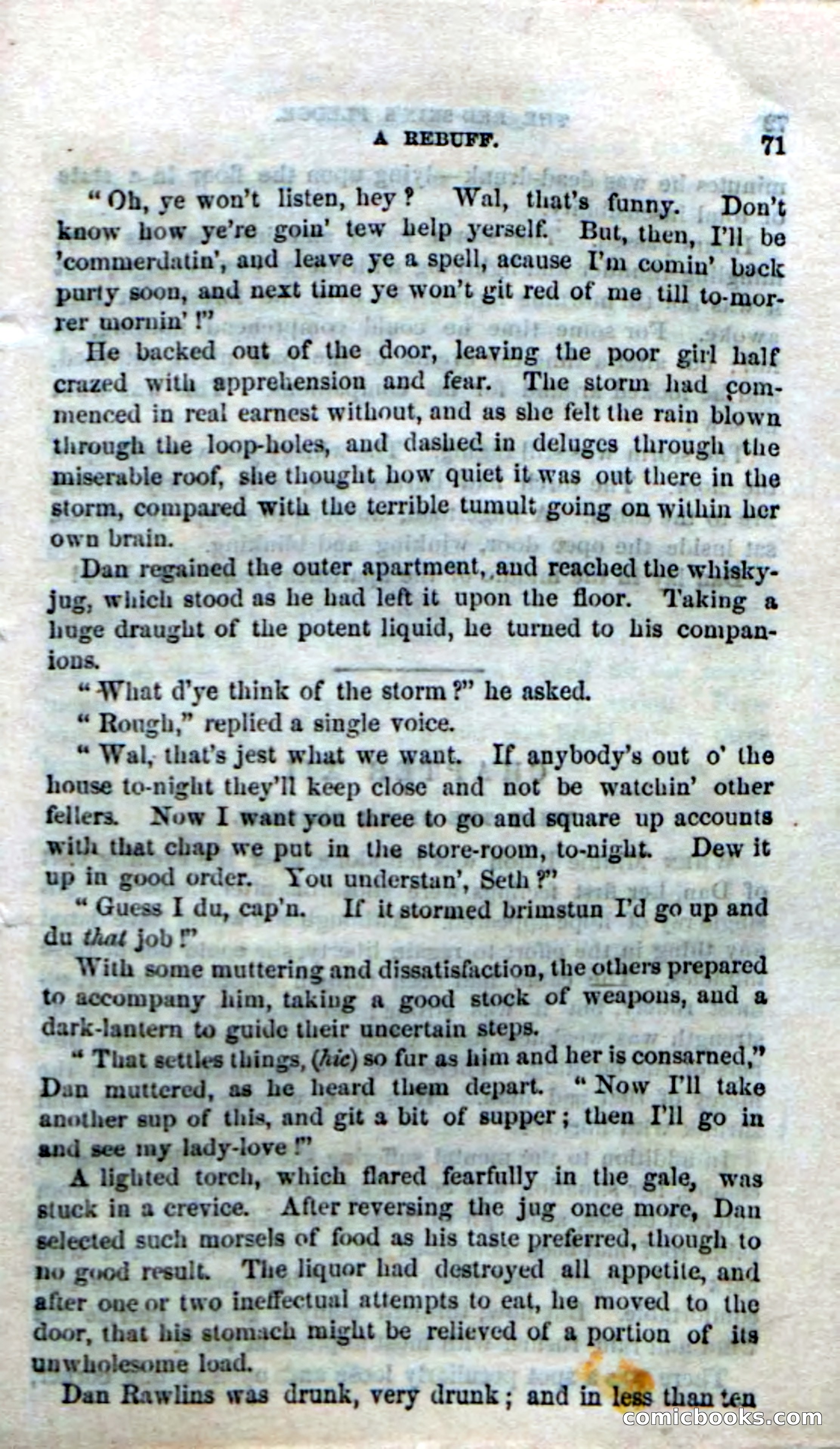Beadle's Dime Novels No. 166: Red-Skin's Pledge — page 69 of 100