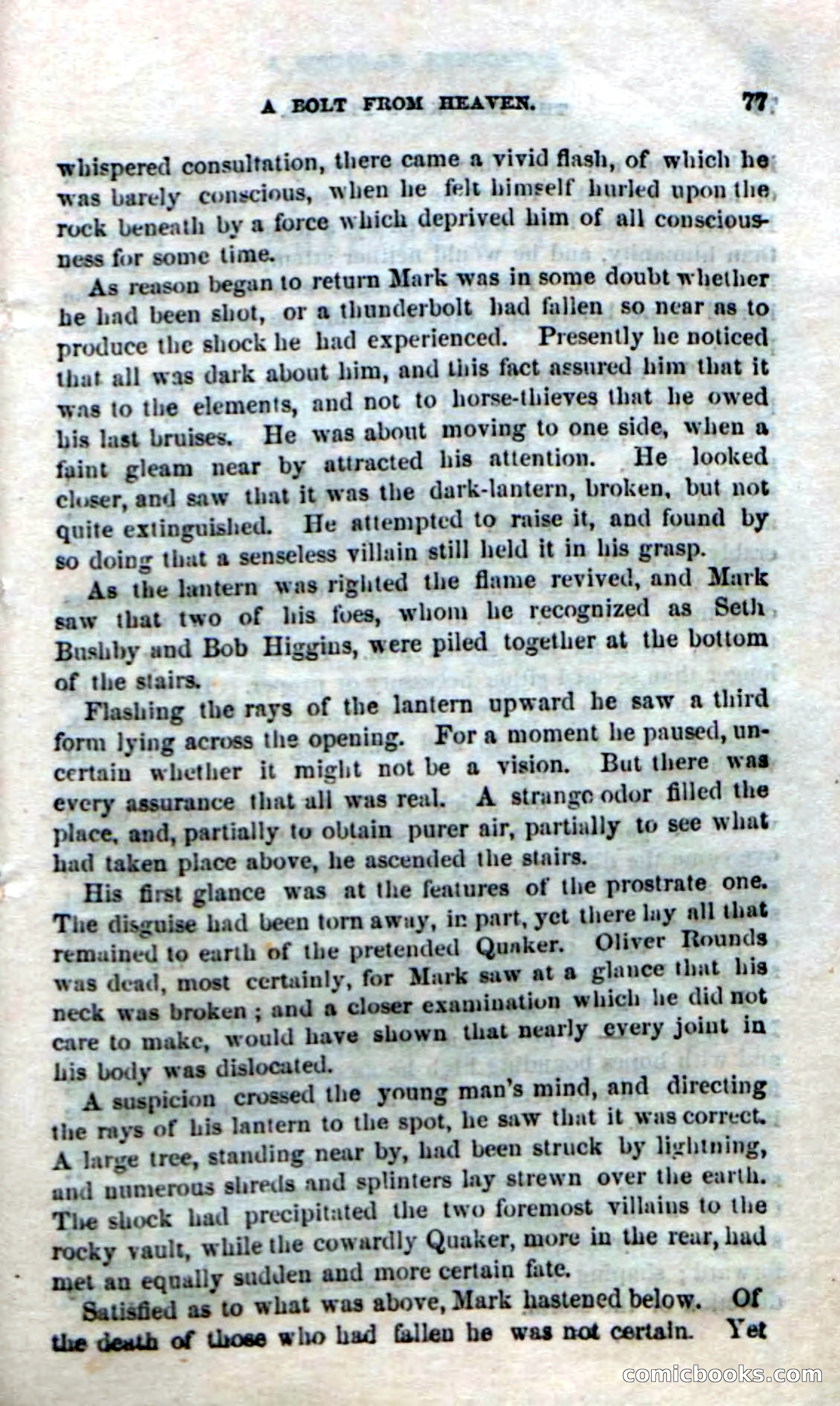 Beadle's Dime Novels No. 166: Red-Skin's Pledge — page 75 of 100