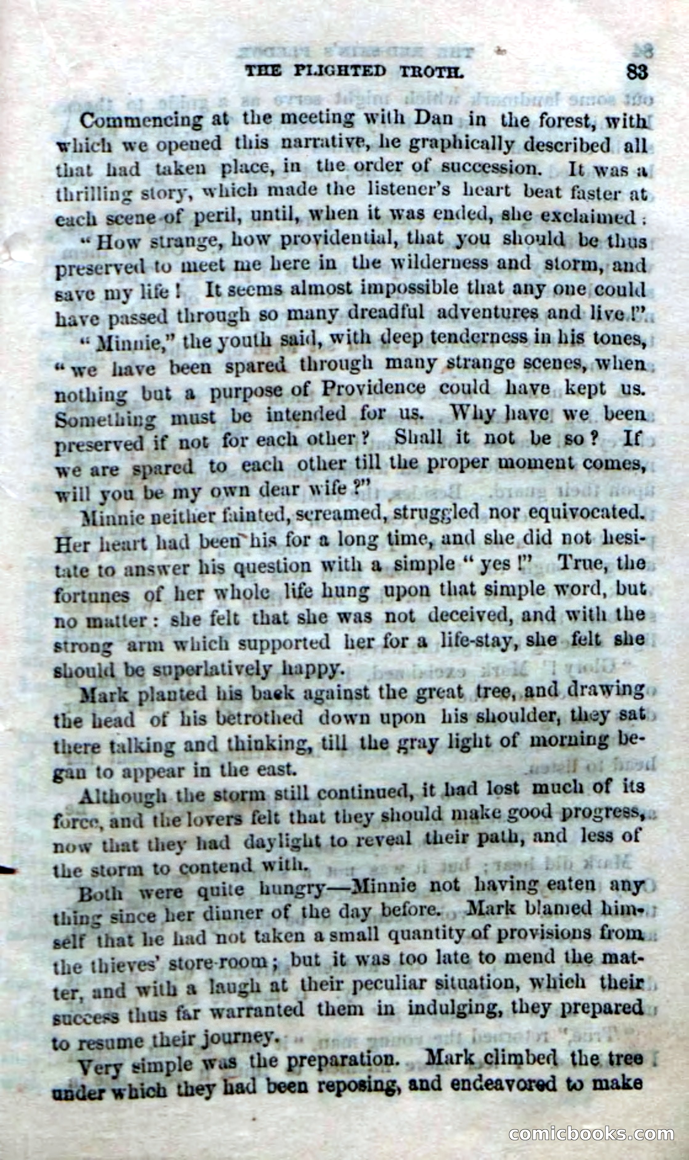 Beadle's Dime Novels No. 166: Red-Skin's Pledge — page 81 of 100