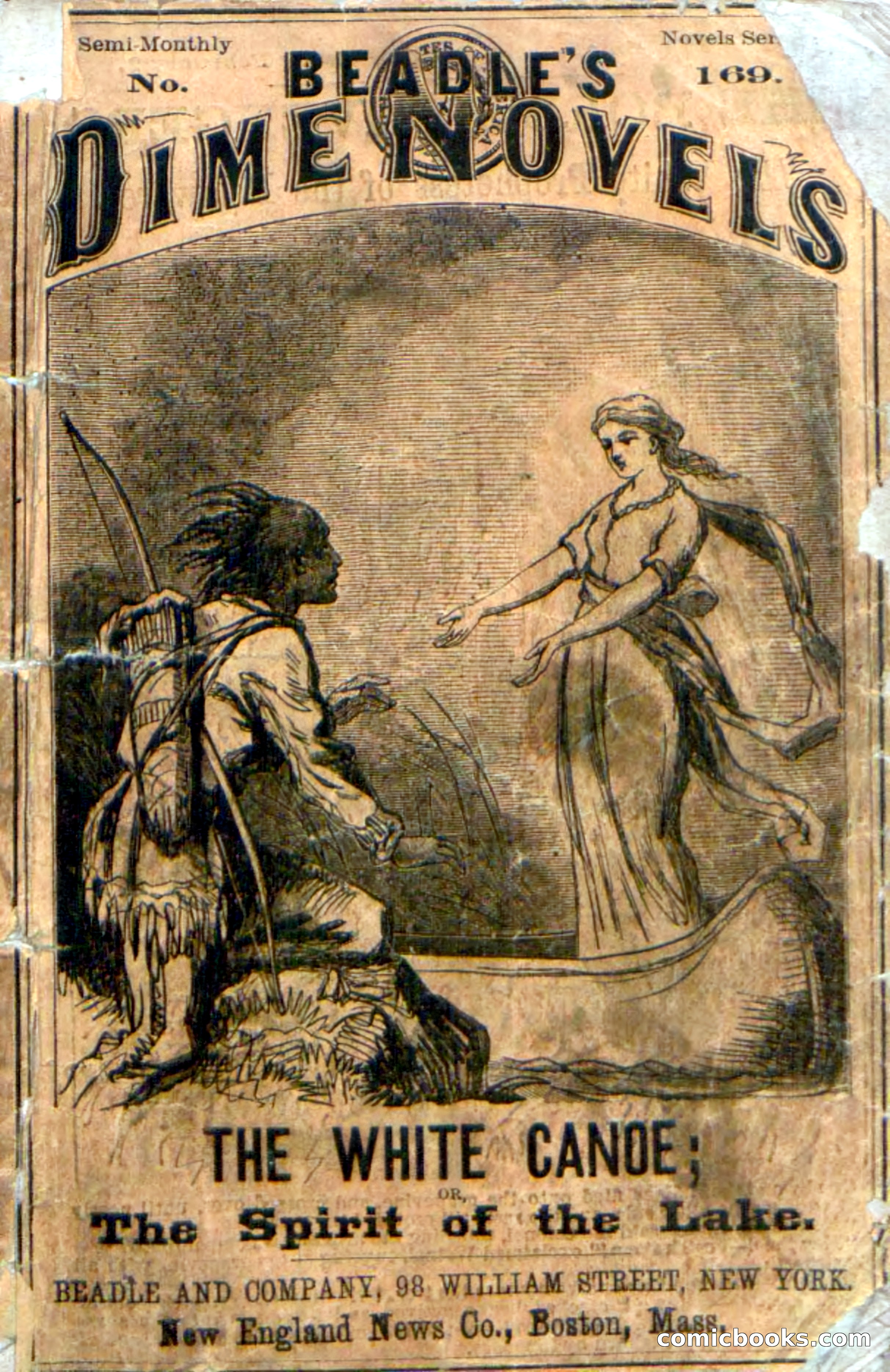 Beadle's Dime Novels No. 169 — page 1 of 94