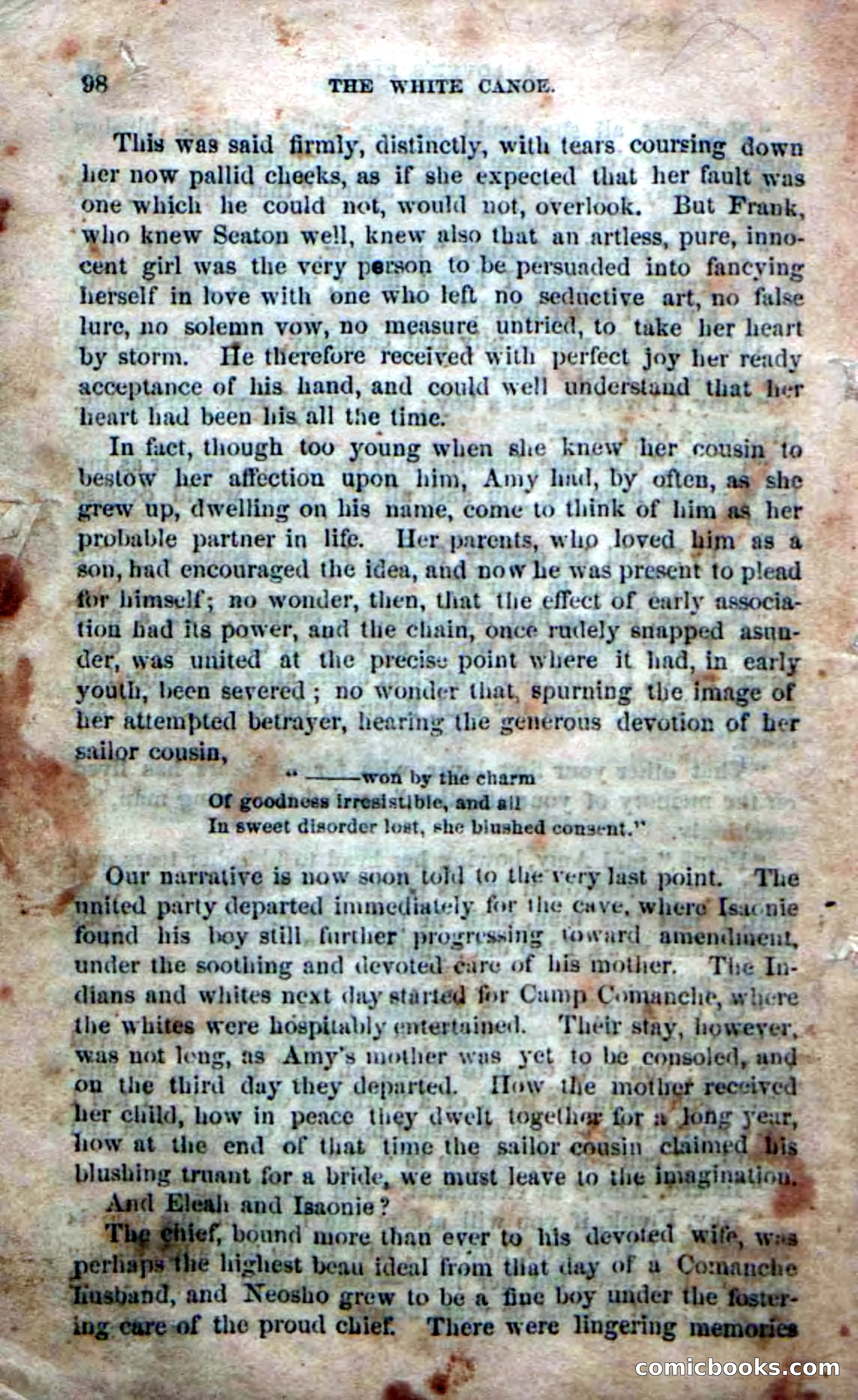 Beadle's Dime Novels No. 169 — page 94 of 94
