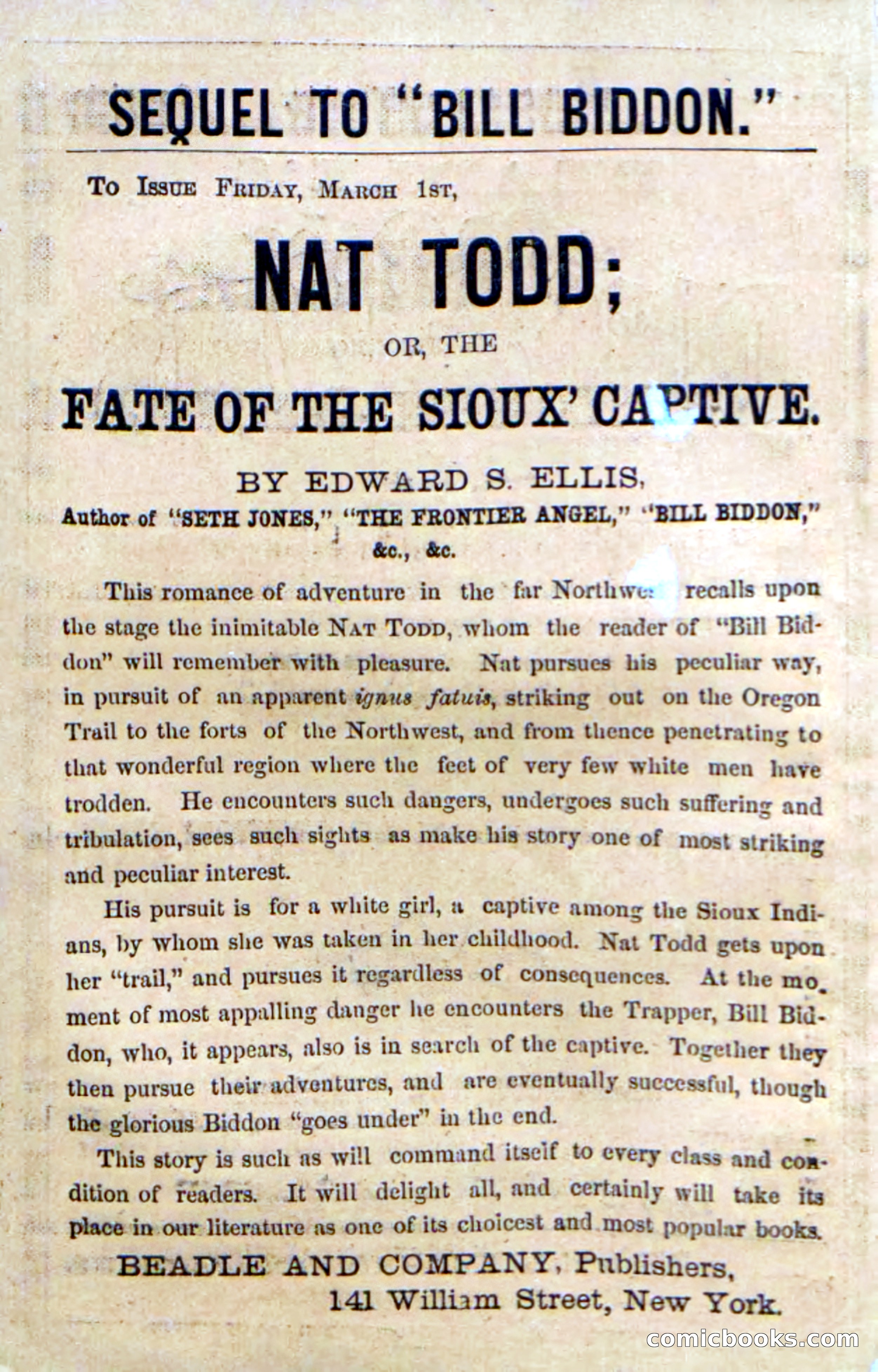 Beadle's Dime Novels No. 17 — page 2 of 132