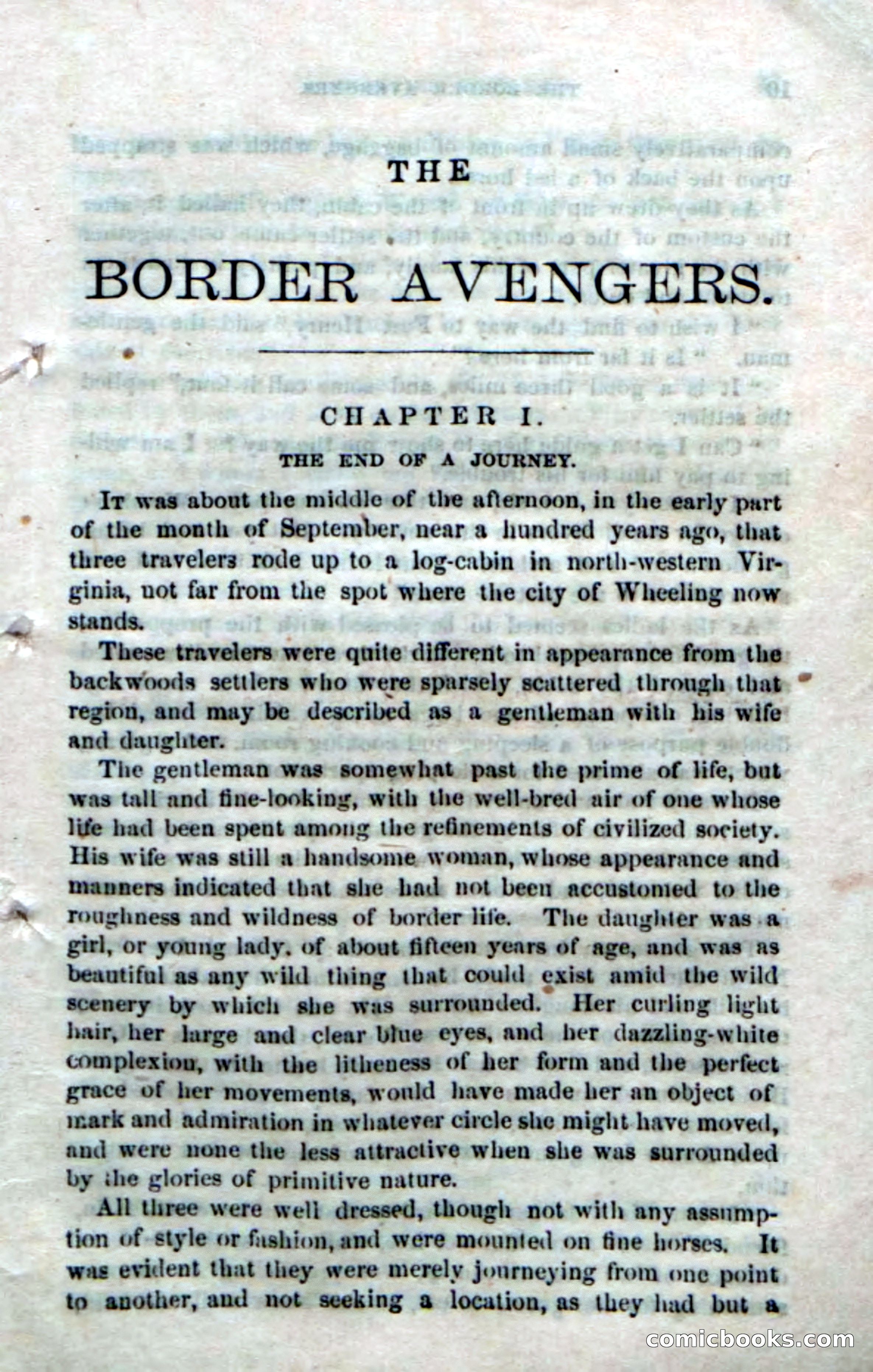 Beadle's Dime Novels No. 170: The Border Avengers — page 7 of 100