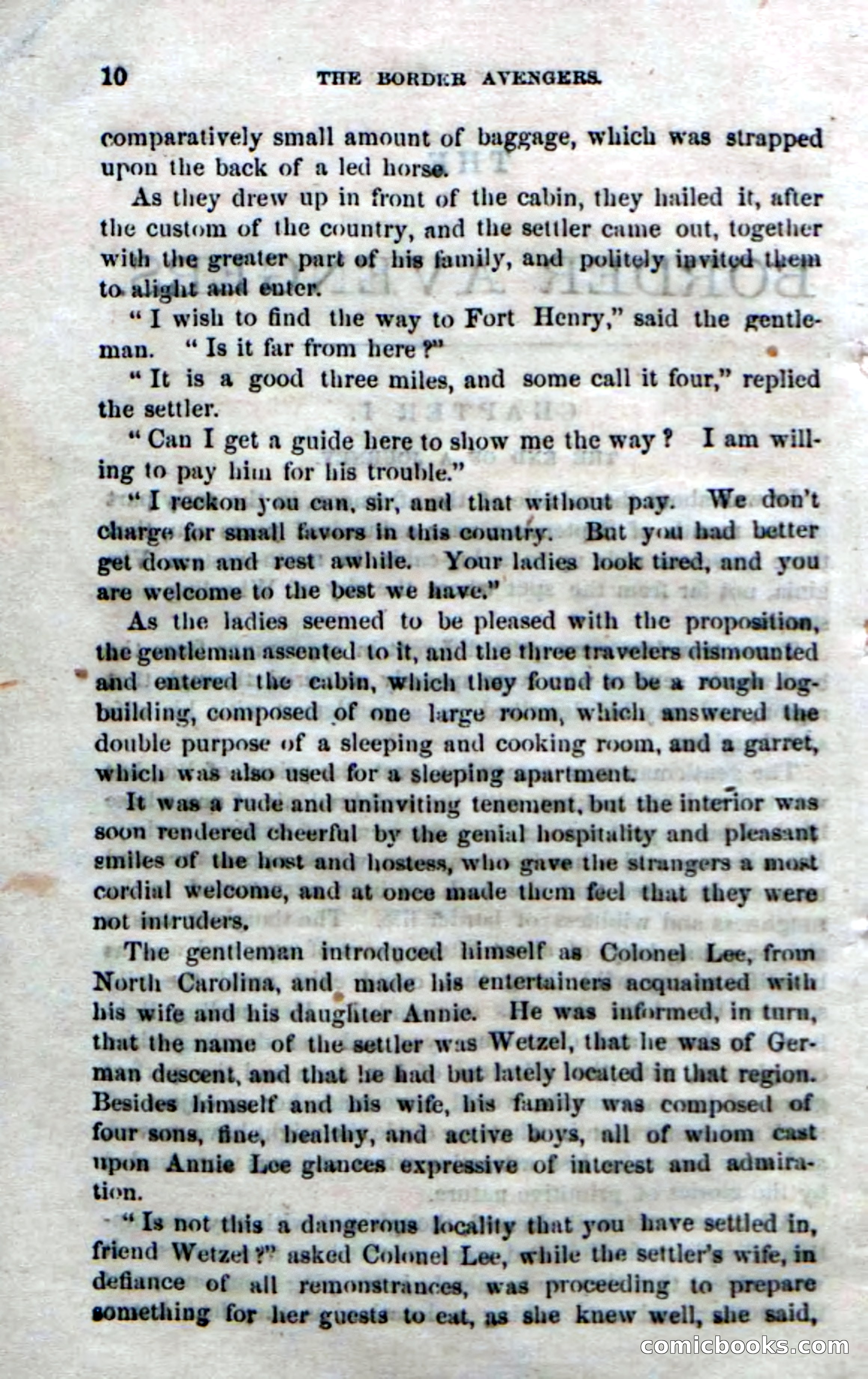 Beadle's Dime Novels No. 170: The Border Avengers — page 8 of 100