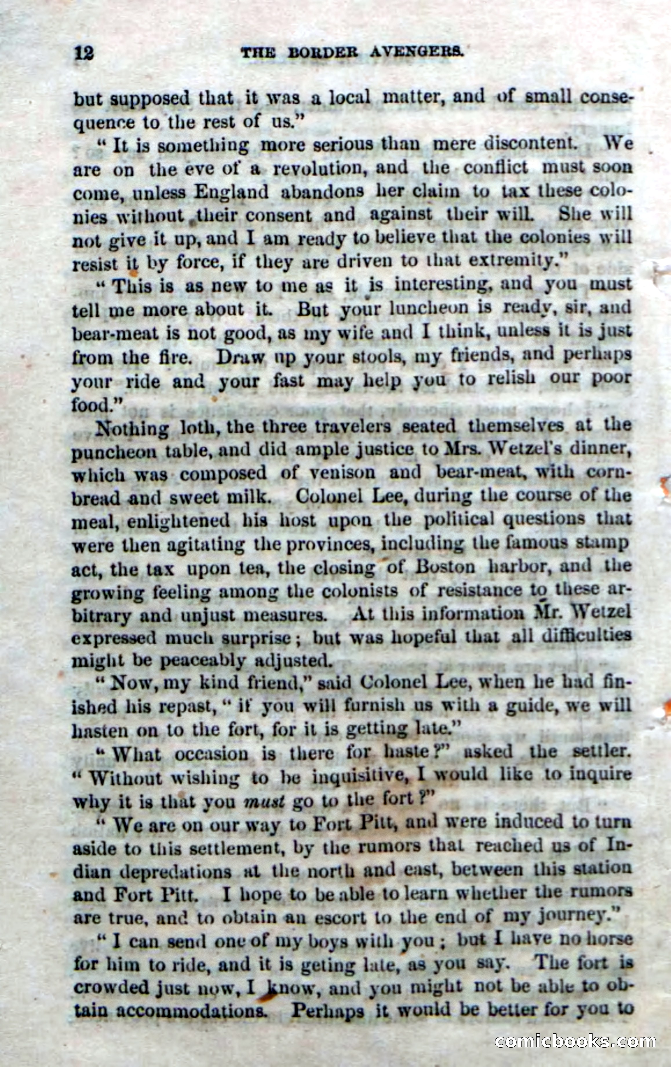 Beadle's Dime Novels No. 170: The Border Avengers — page 10 of 100