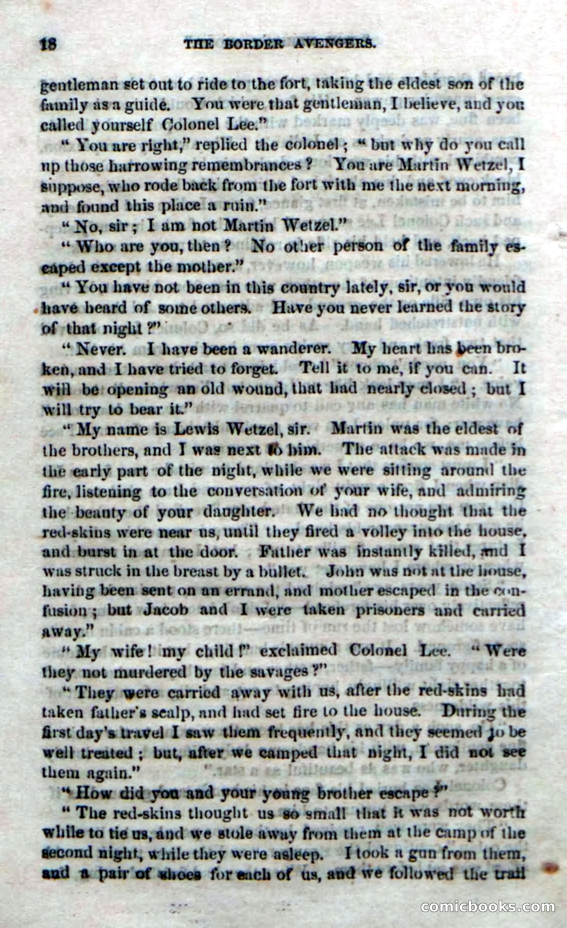 Beadle's Dime Novels No. 170: The Border Avengers — page 16 of 100