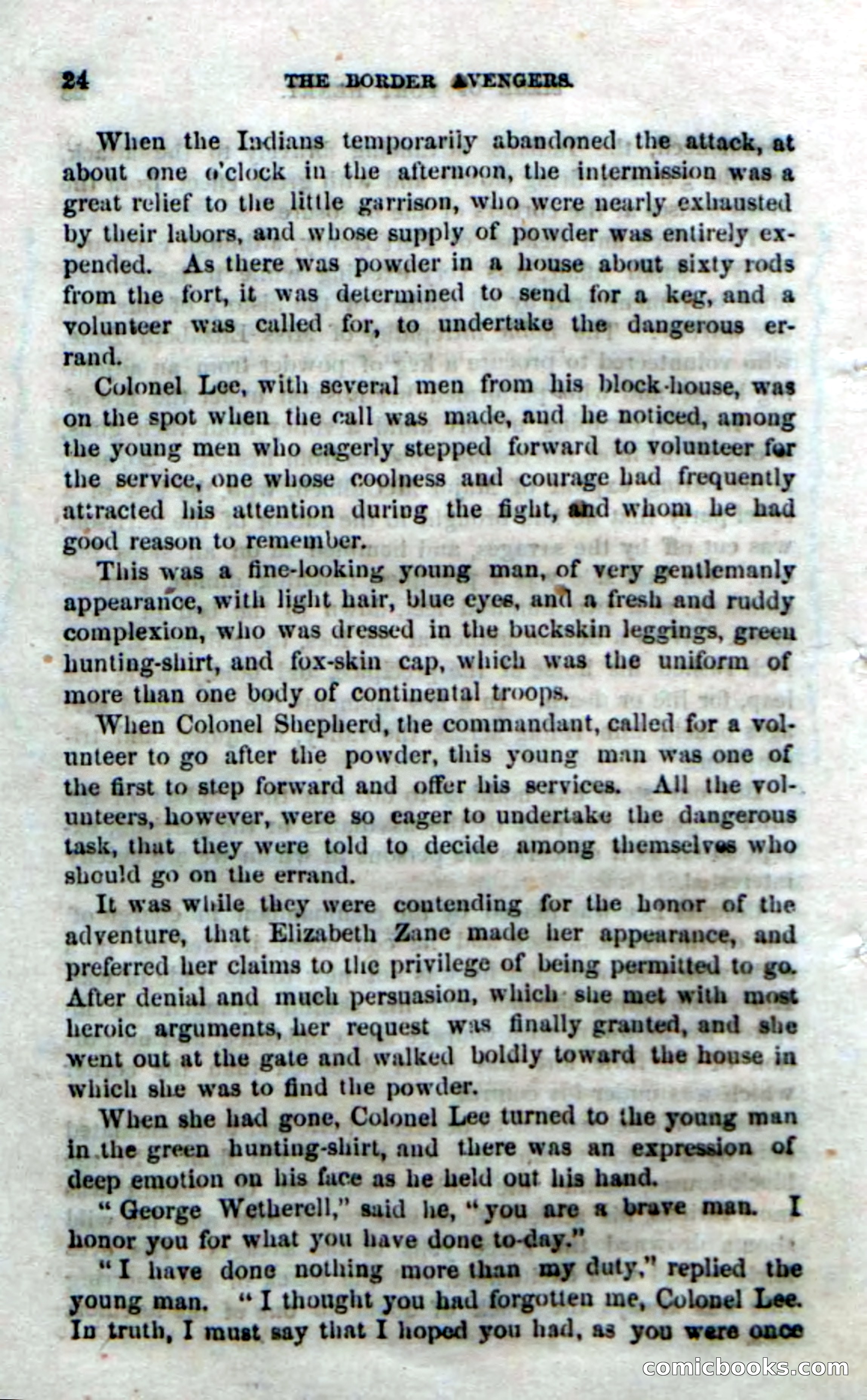 Beadle's Dime Novels No. 170: The Border Avengers — page 22 of 100